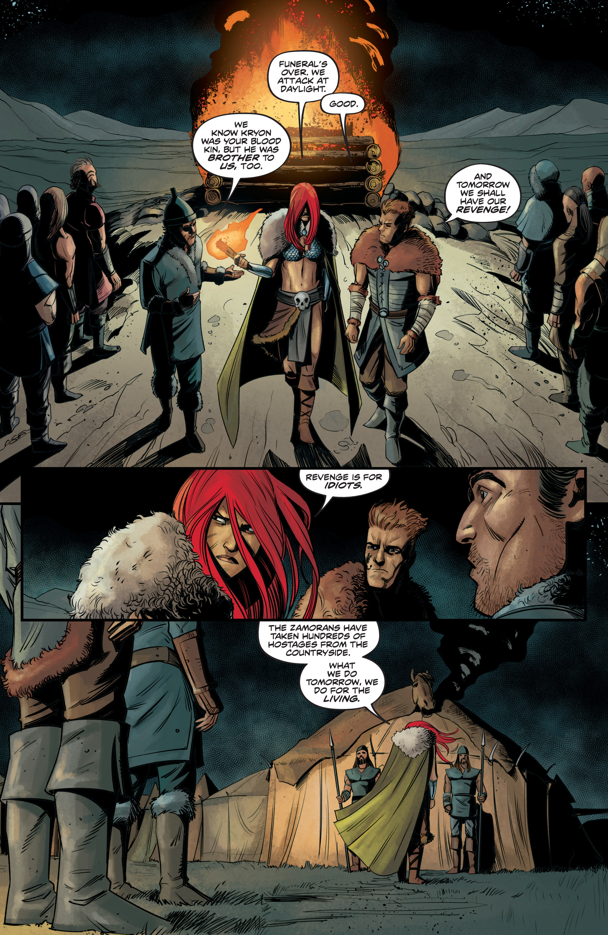 Read online Red Sonja (2019) comic -  Issue #7 - 10