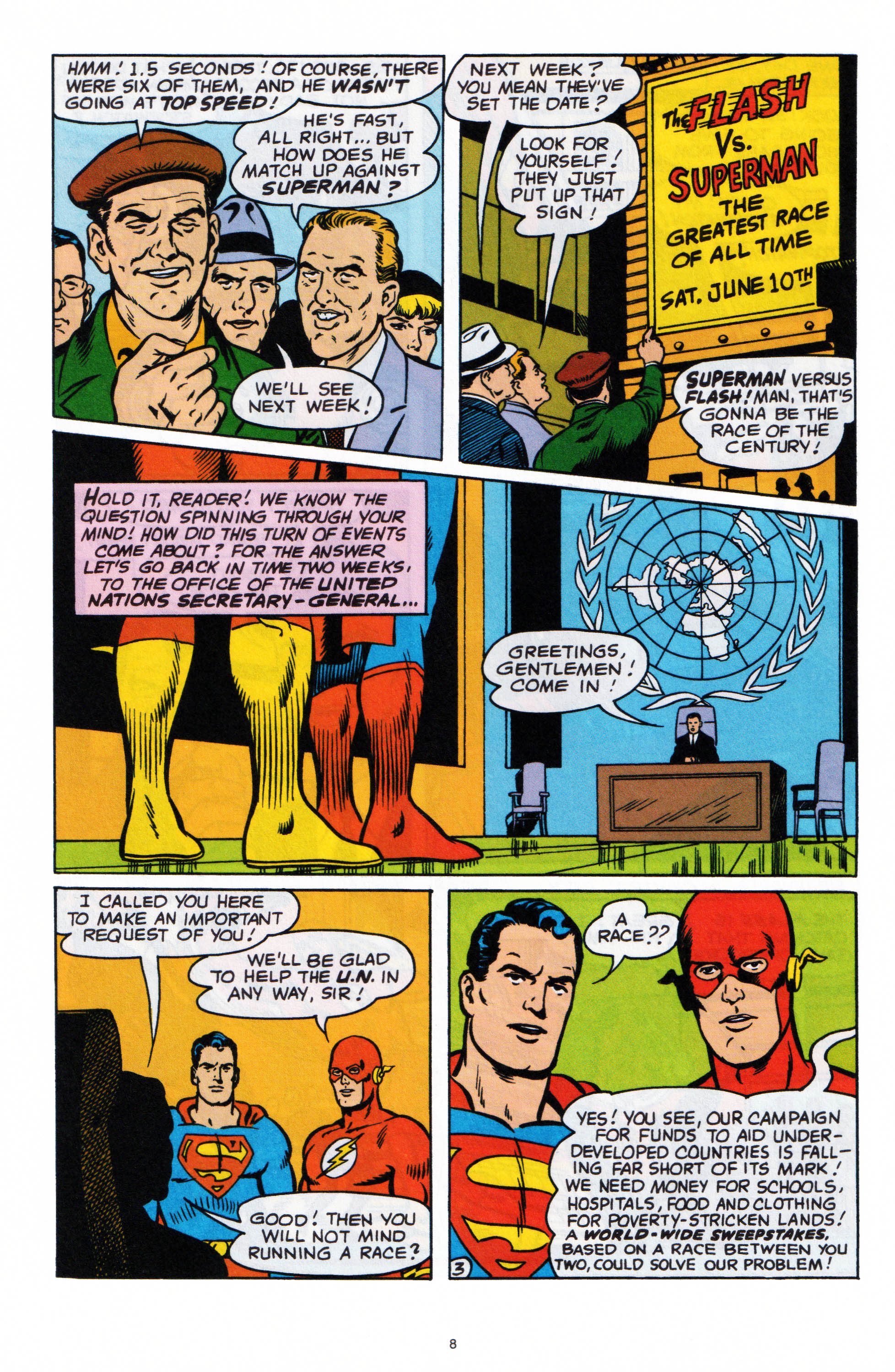Read online Superman vs. Flash comic -  Issue # TPB - 9