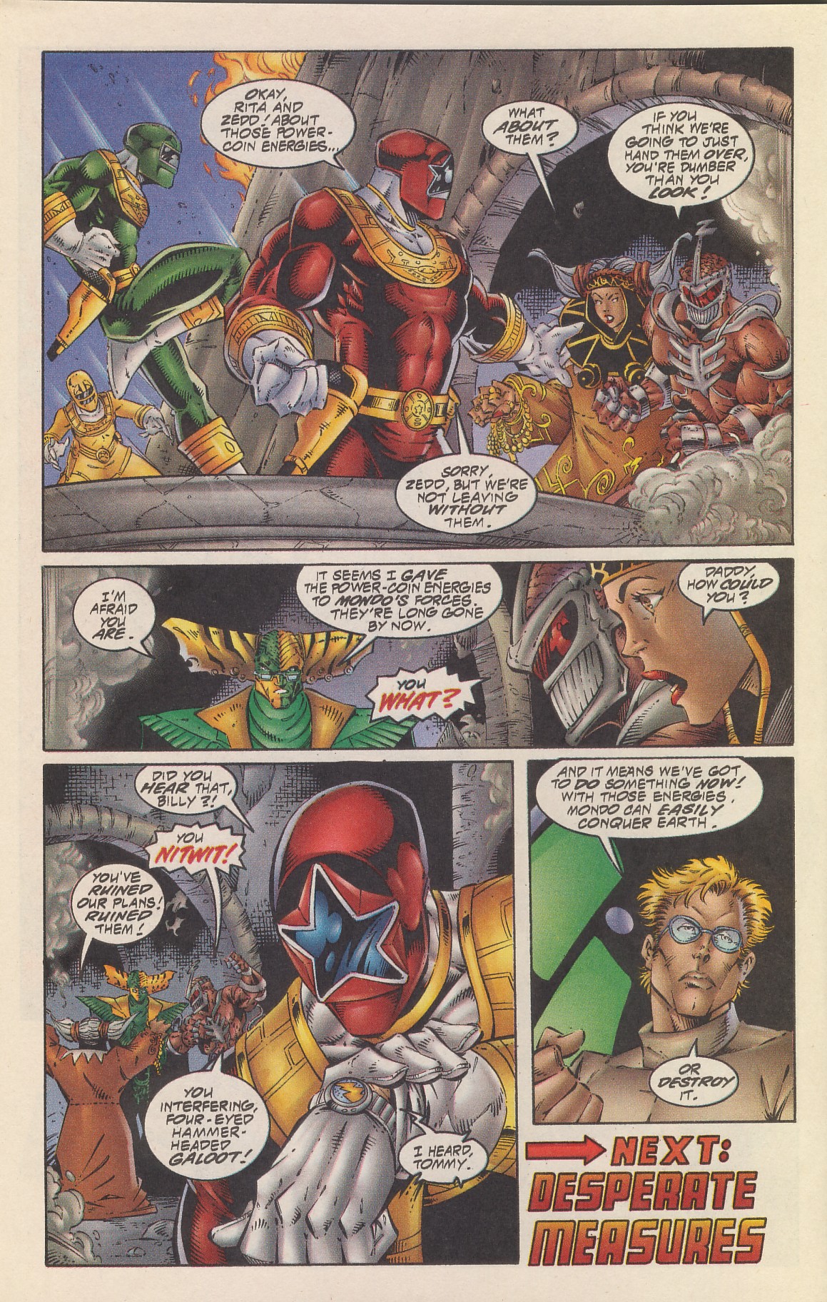 Read online Power Rangers Zeo comic -  Issue # Full - 24