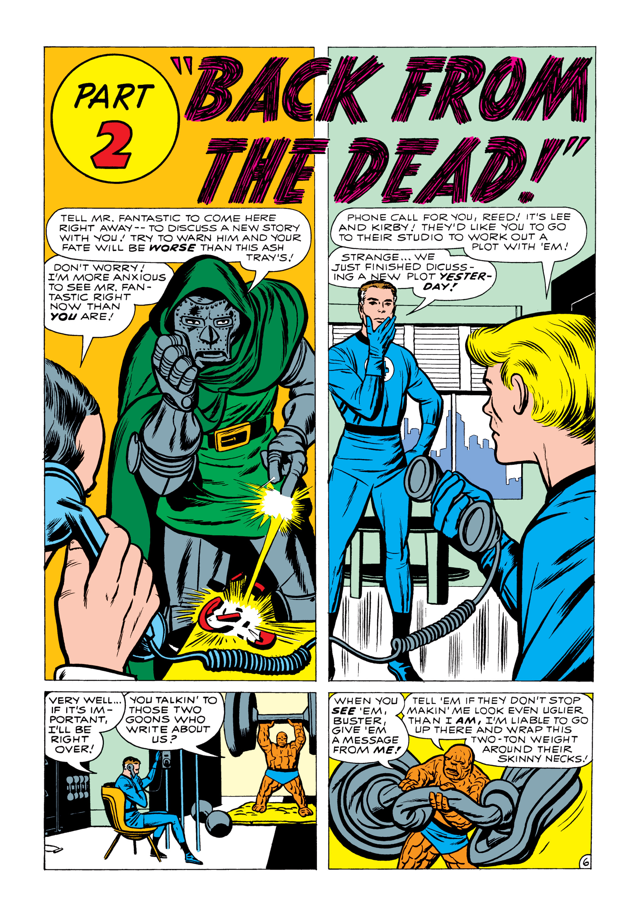 Read online Marvel Masterworks: The Fantastic Four comic -  Issue # TPB 1 (Part 3) - 38