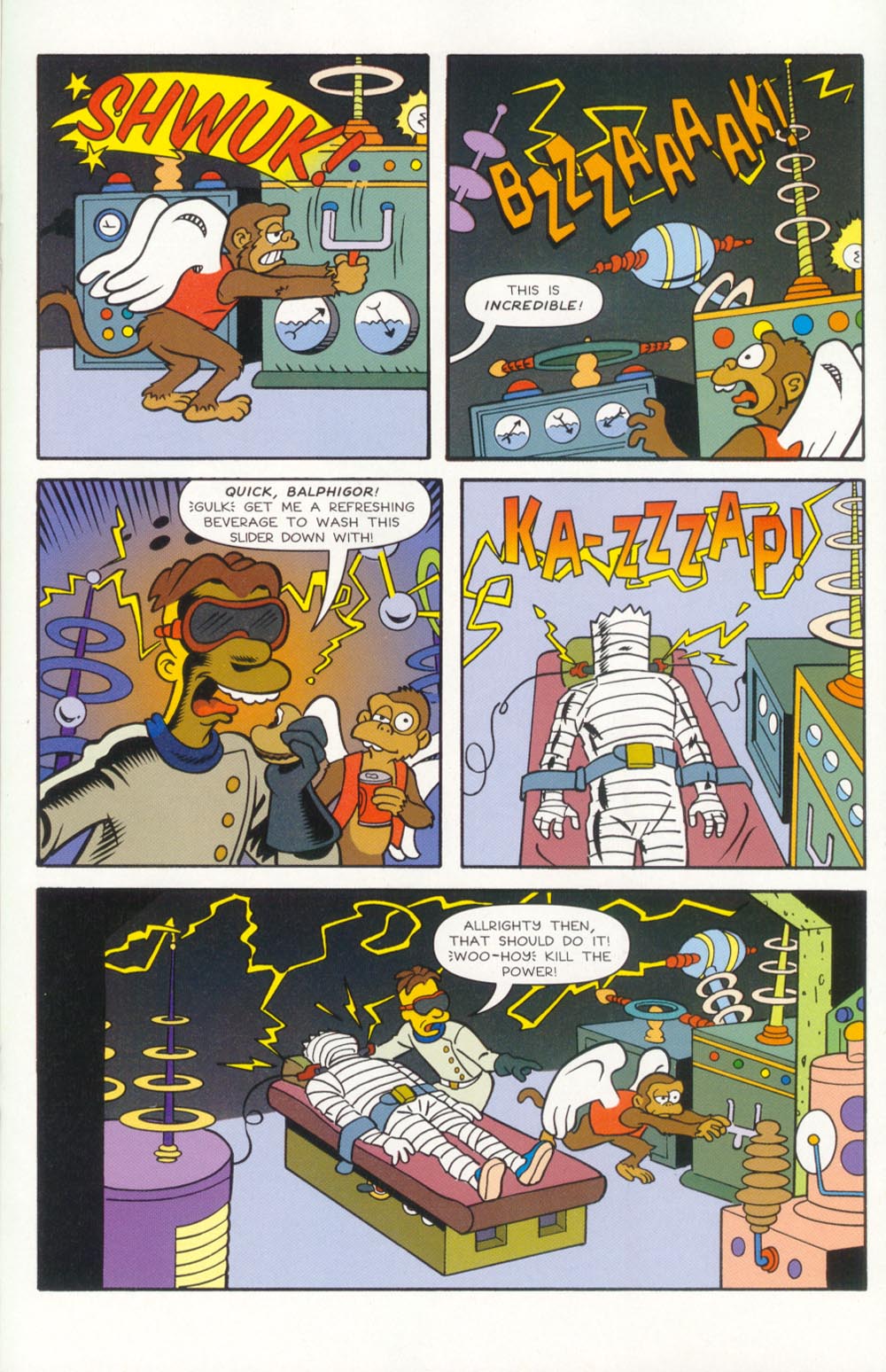 Read online Treehouse of Horror comic -  Issue #6 - 35