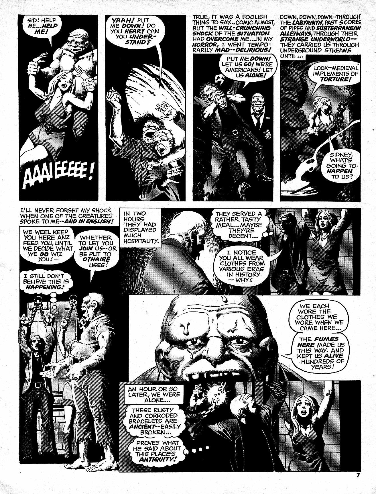 Read online Nightmare (1970) comic -  Issue #5 - 8