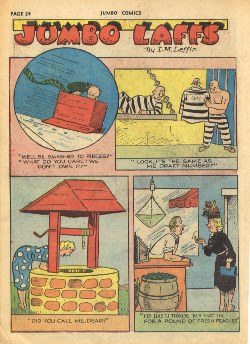 Read online Jumbo Comics comic -  Issue #24 - 26