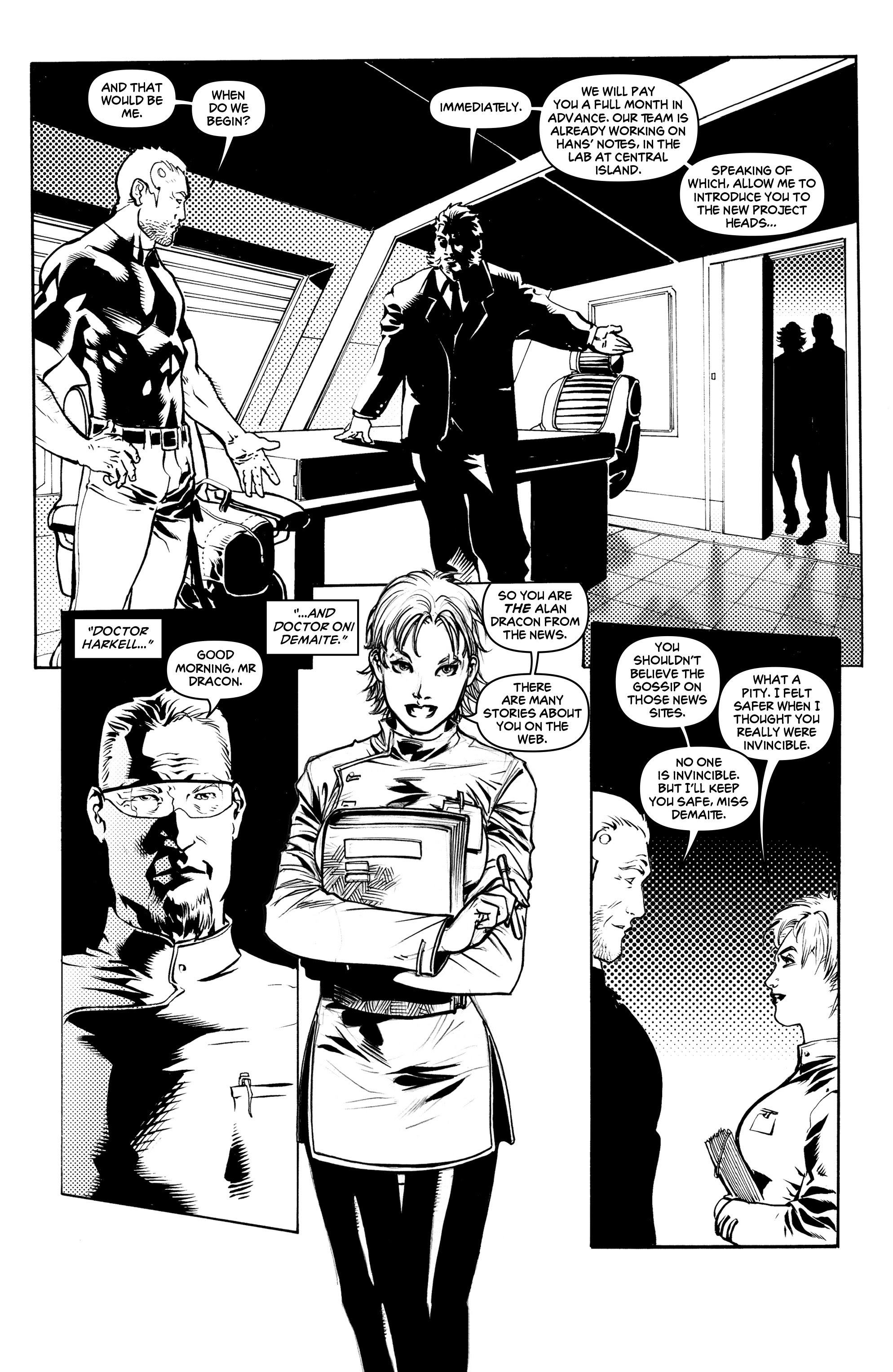 Read online Alan Dracon comic -  Issue #1 - 7