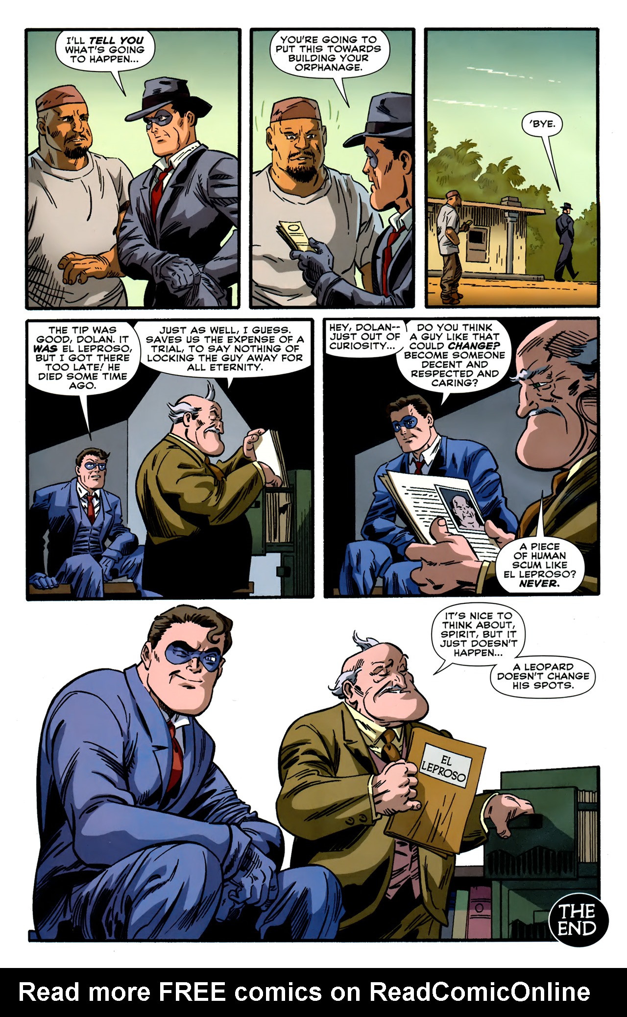 Read online The Spirit (2007) comic -  Issue #19 - 15
