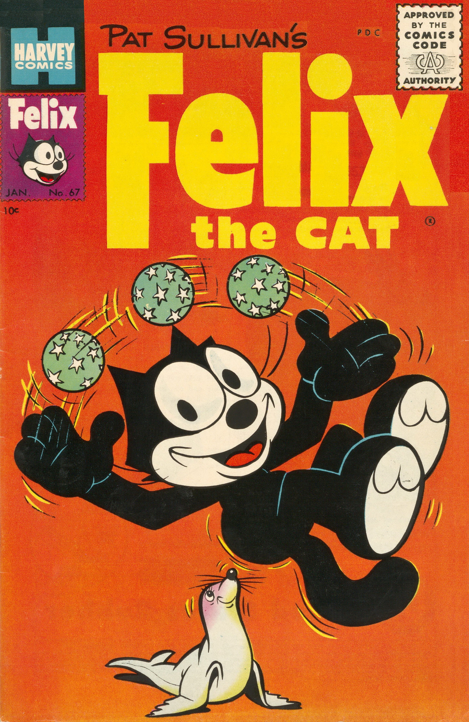 Read online Felix the Cat (1955) comic -  Issue #67 - 1
