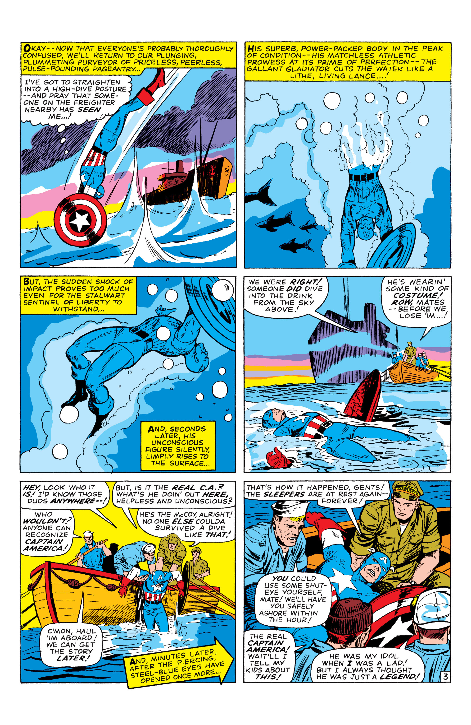 Read online Marvel Masterworks: Captain America comic -  Issue # TPB 1 (Part 2) - 85