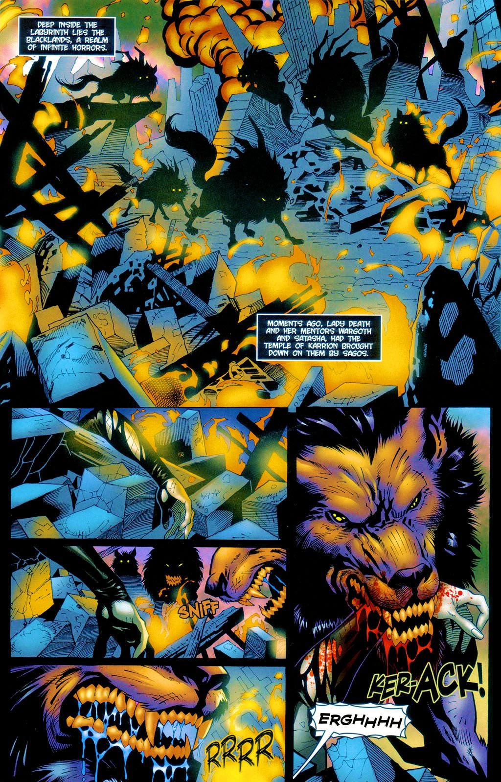 Read online Brian Pulido's Lady Death: Abandon All Hope comic -  Issue #2 - 5