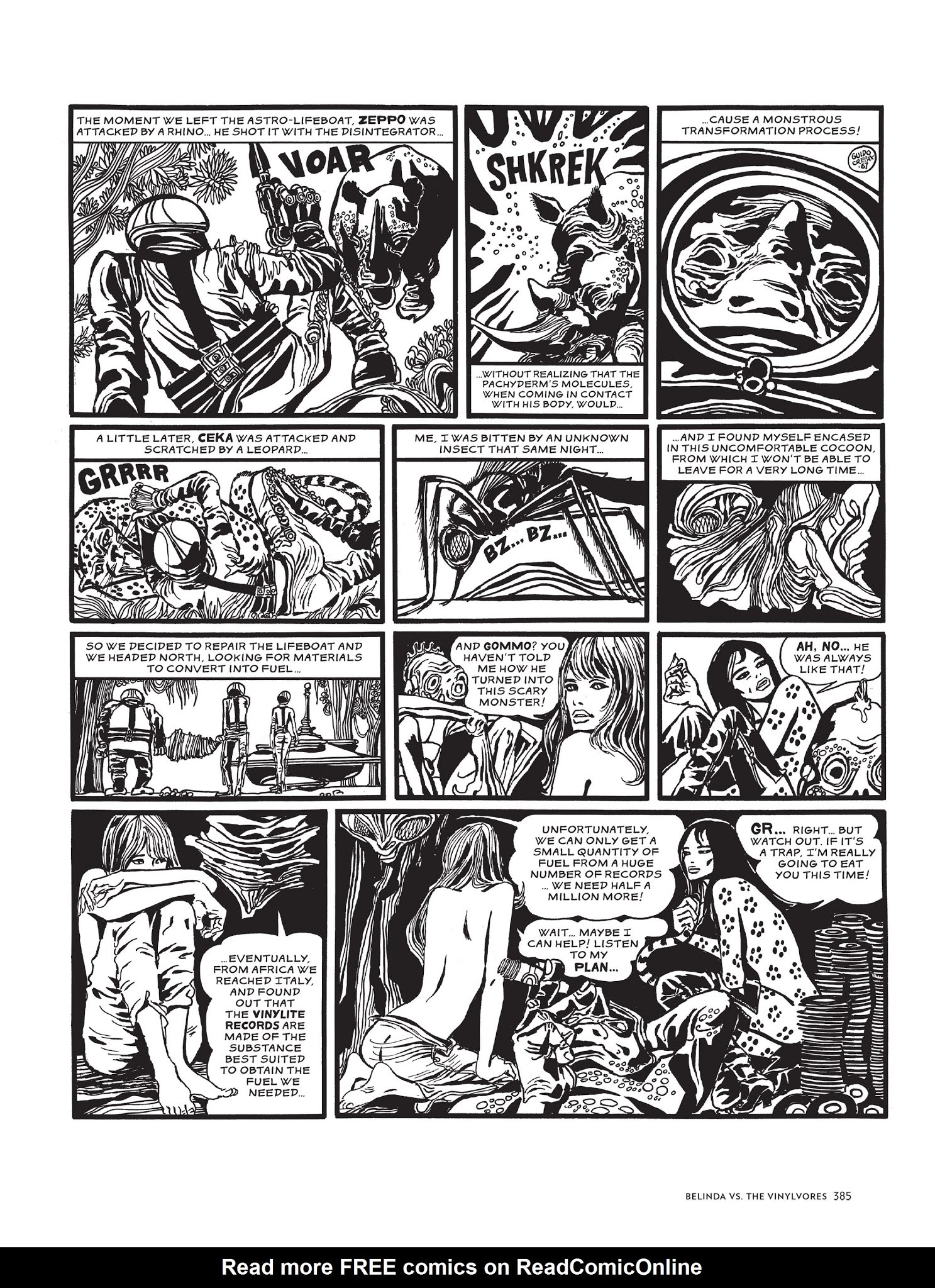 Read online The Complete Crepax comic -  Issue # TPB 2 - 371