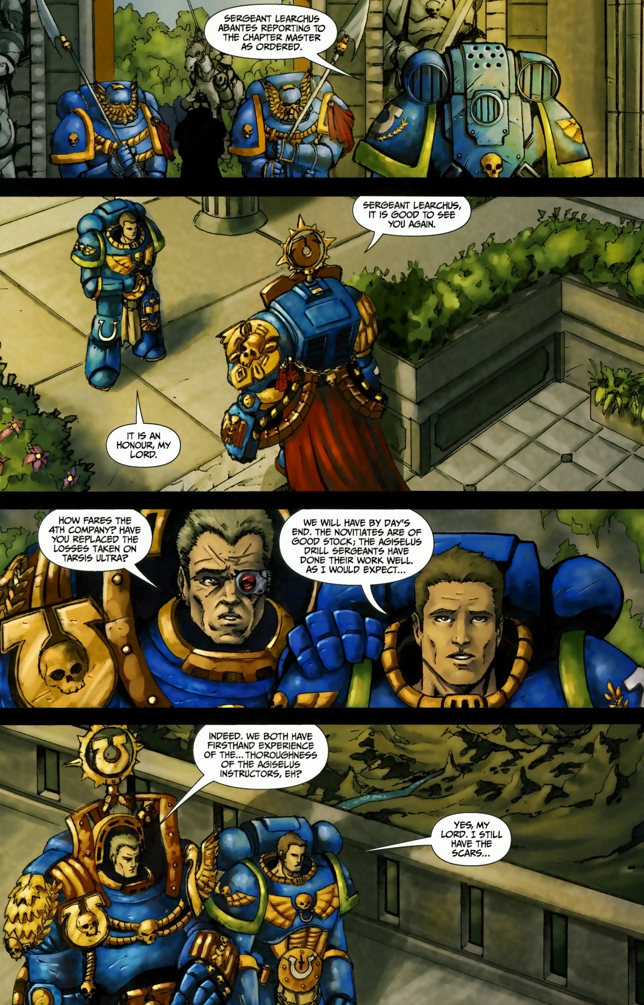 Read online Warhammer 40,000: Defenders of Ultramar comic -  Issue #1 - 10