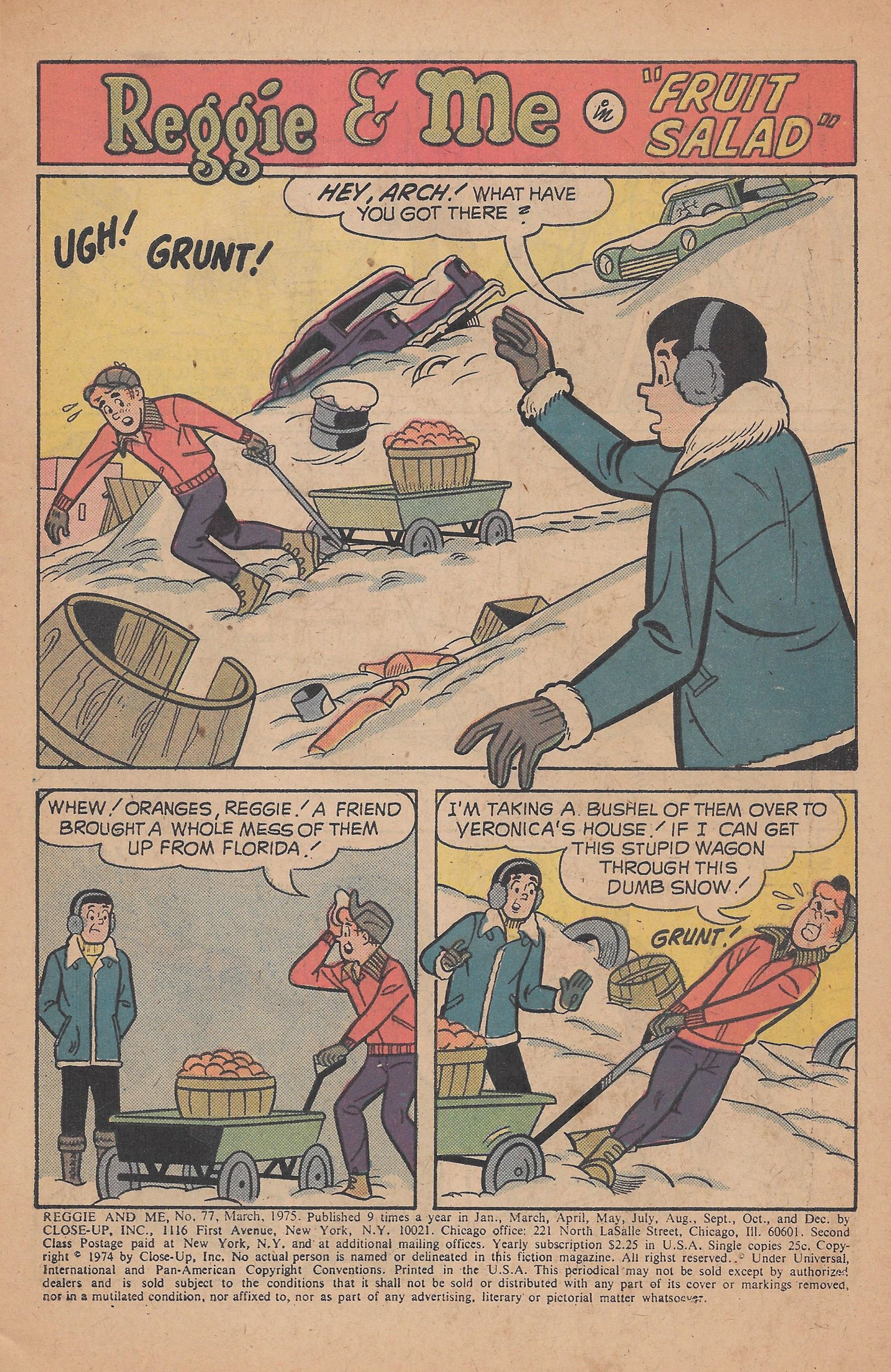 Read online Reggie and Me (1966) comic -  Issue #77 - 3