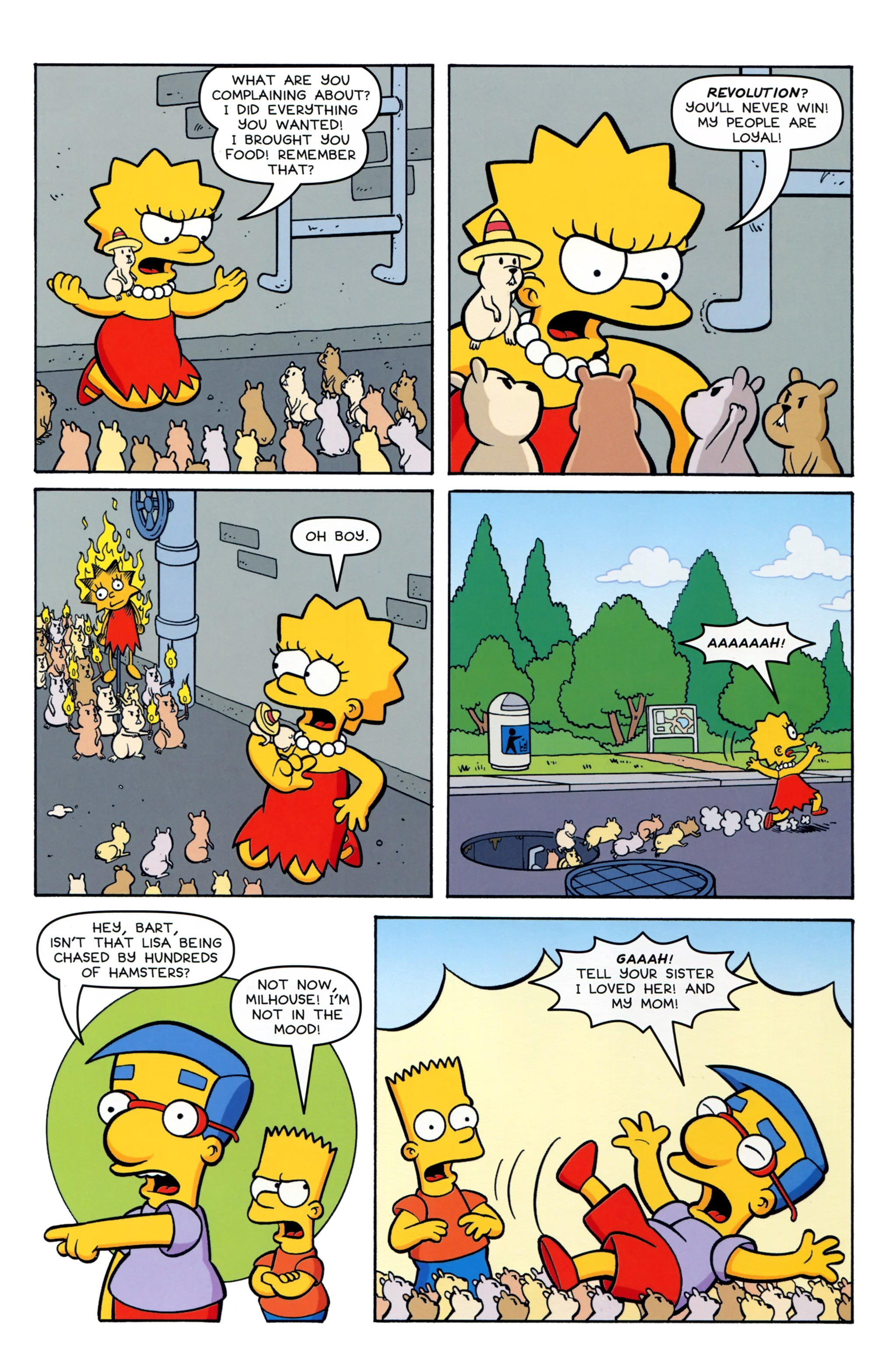 Read online Simpsons Comics comic -  Issue #222 - 23