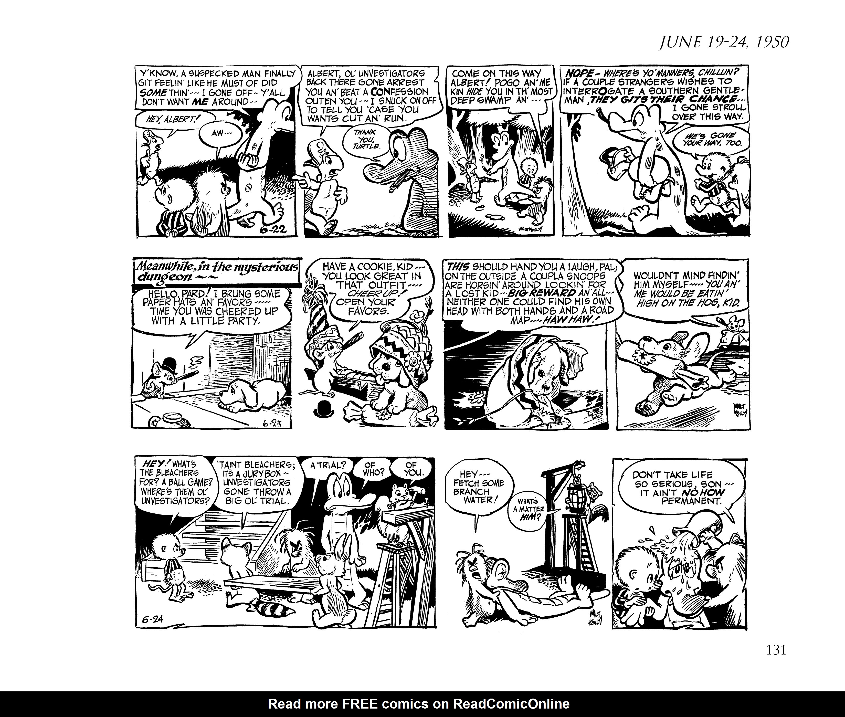 Read online Pogo by Walt Kelly: The Complete Syndicated Comic Strips comic -  Issue # TPB 1 (Part 2) - 49