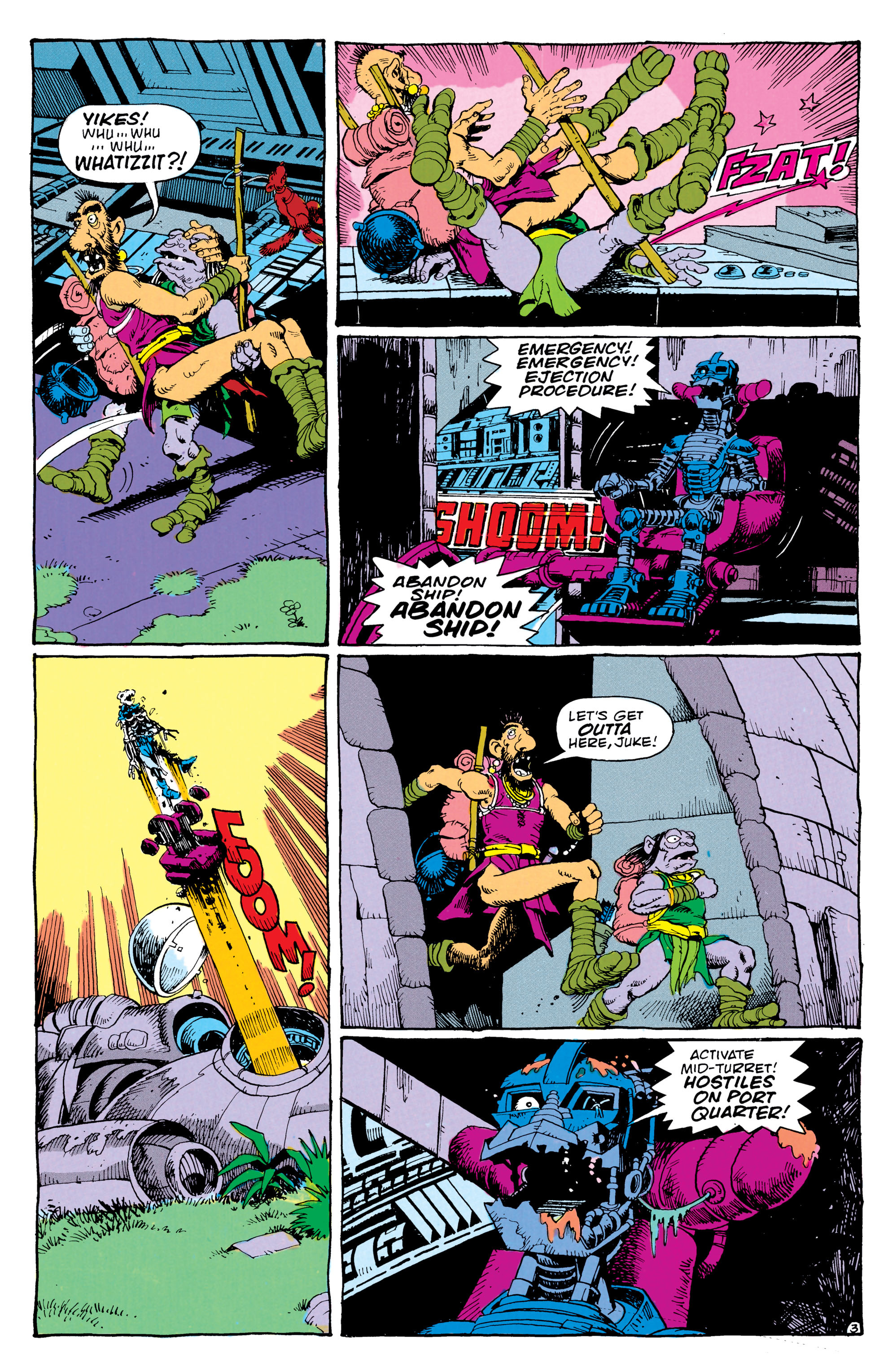 Read online The Omega Men (1983) comic -  Issue #28 - 23