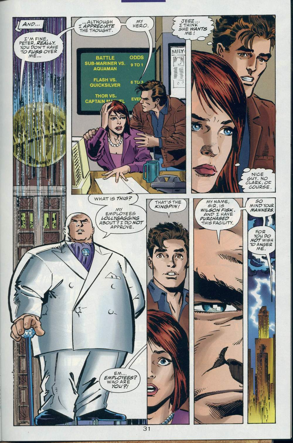 Read online DC Versus Marvel/Marvel Versus DC comic -  Issue #2 - 32