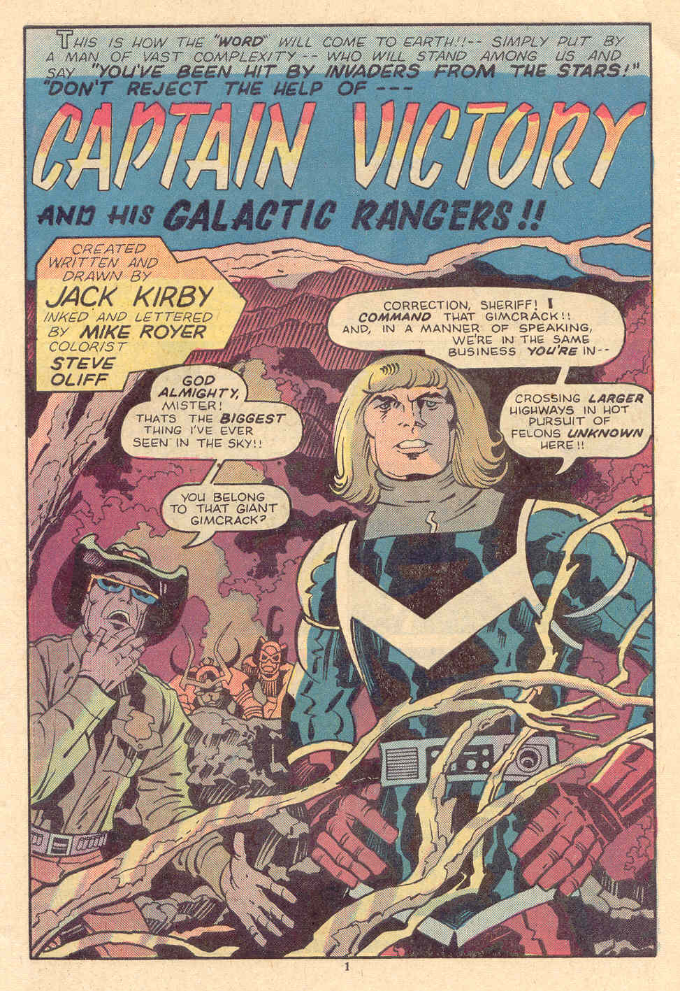 Read online Captain Victory and the Galactic Rangers (1981) comic -  Issue #2 - 3
