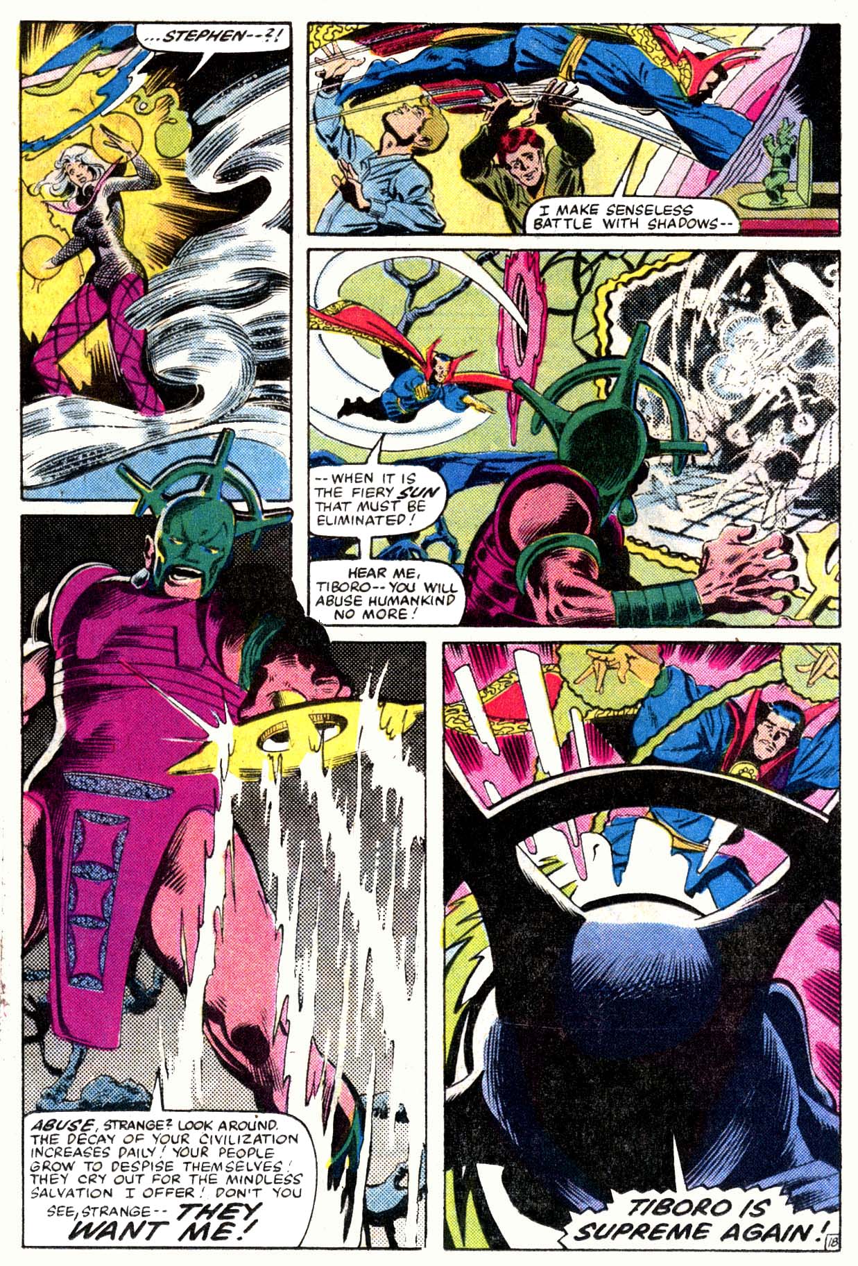 Read online Doctor Strange (1974) comic -  Issue #54 - 19