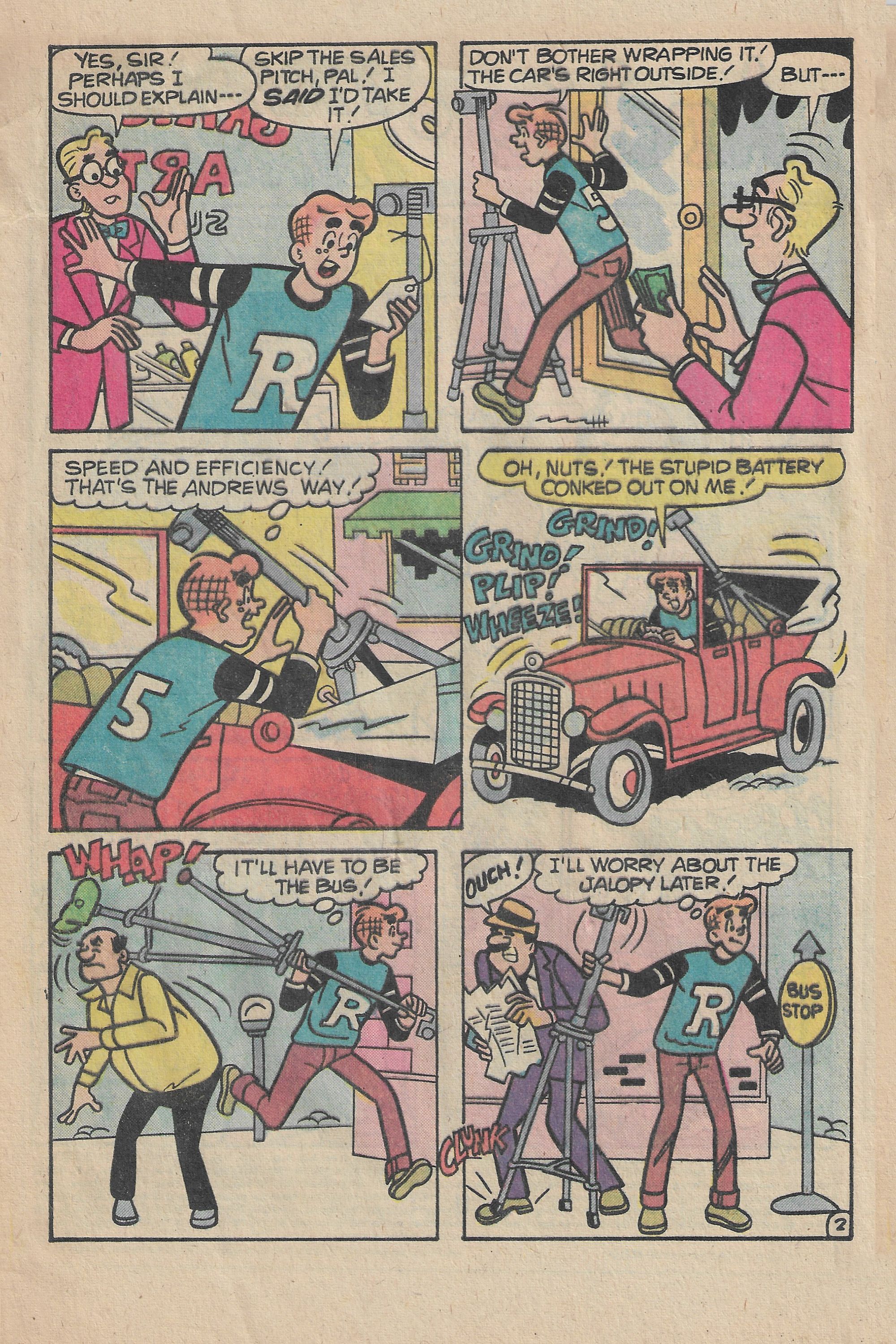 Read online Archie's TV Laugh-Out comic -  Issue #61 - 4