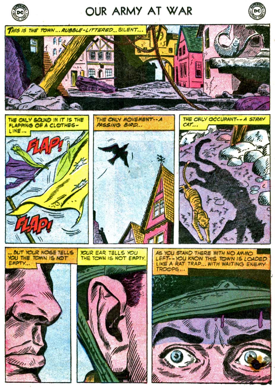Read online Our Army at War (1952) comic -  Issue #69 - 16