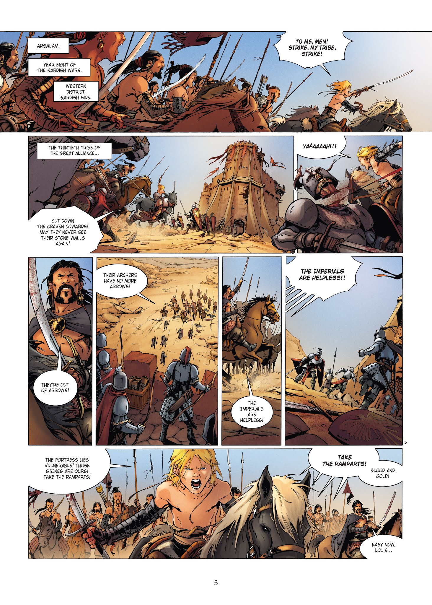 Read online Chronicles of the Dragon Knights comic -  Issue #17 - 5