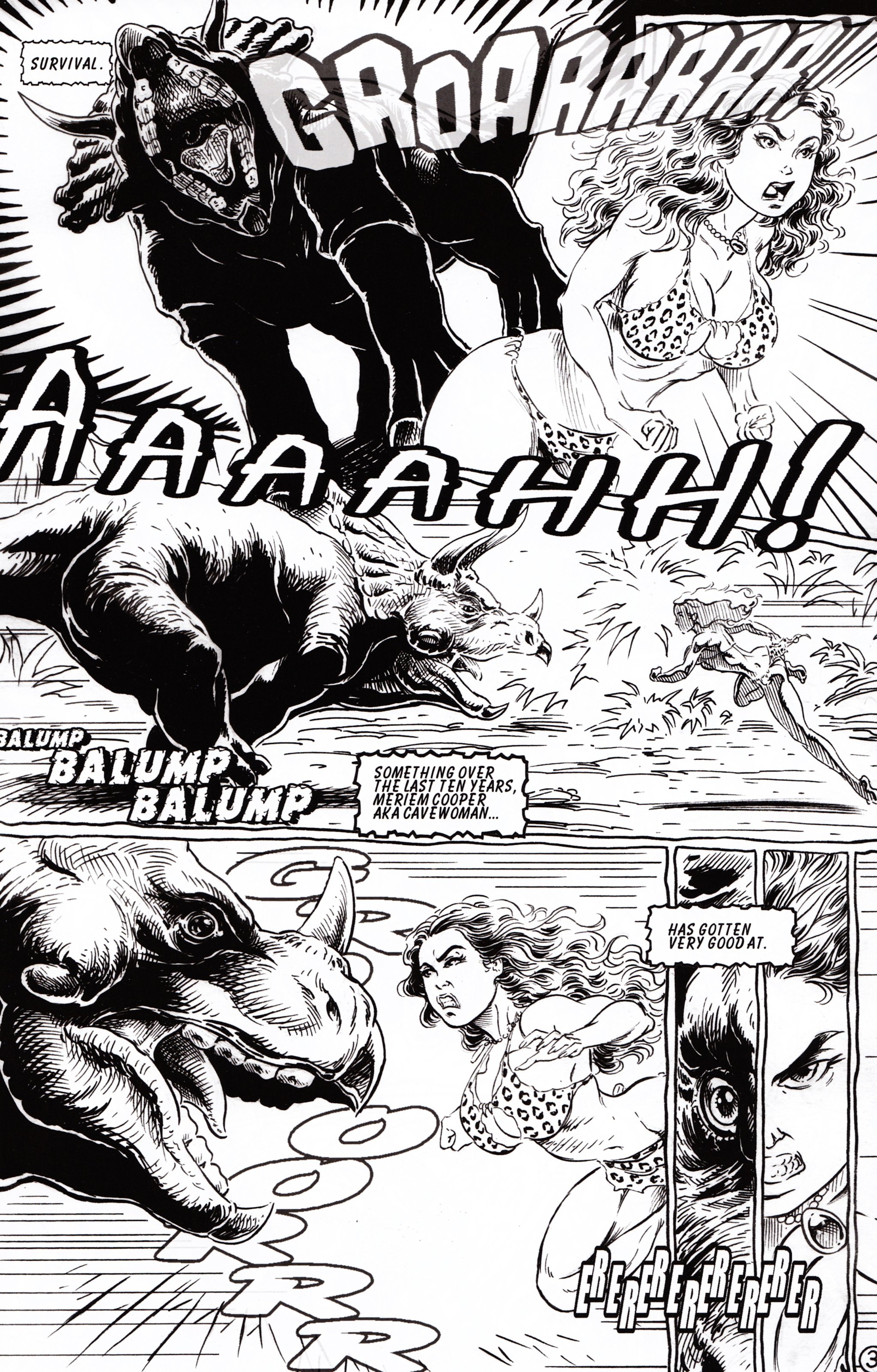 Read online Cavewoman: Primal comic -  Issue # Full - 5