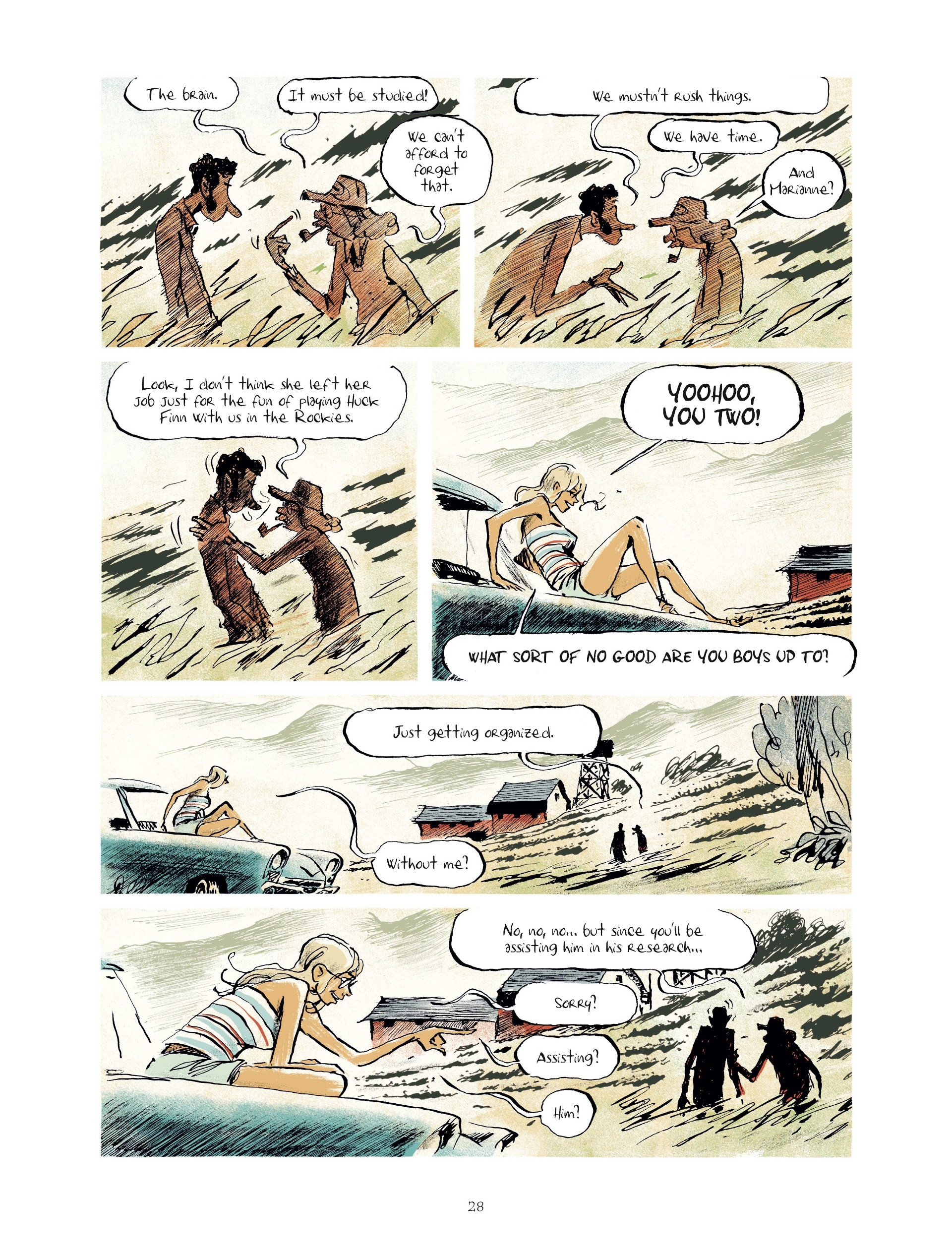 Read online Brain Drain comic -  Issue #2 - 28