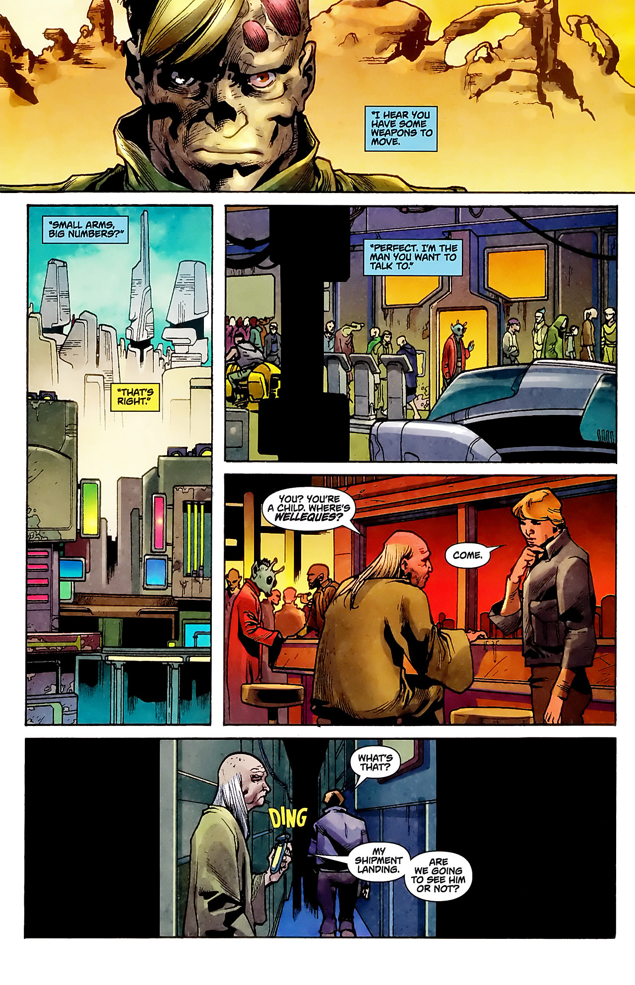 Read online Star Wars: Jedi - The Dark Side comic -  Issue #3 - 13