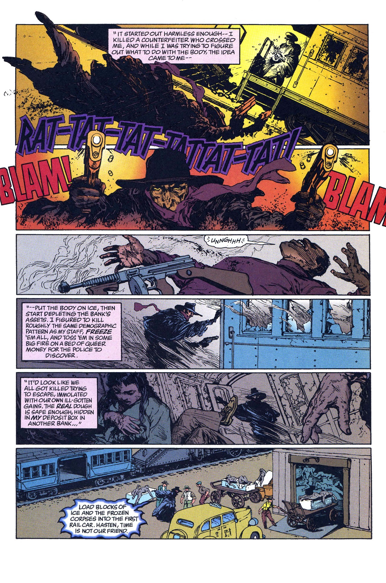 Read online The Shadow: Hell's Heat Wave comic -  Issue #3 - 21