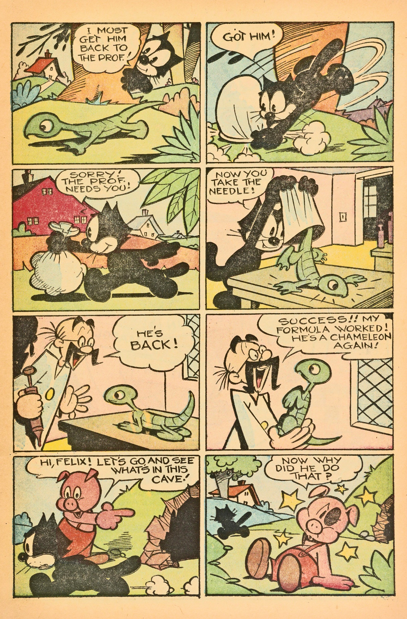 Read online Felix the Cat (1951) comic -  Issue #59 - 13