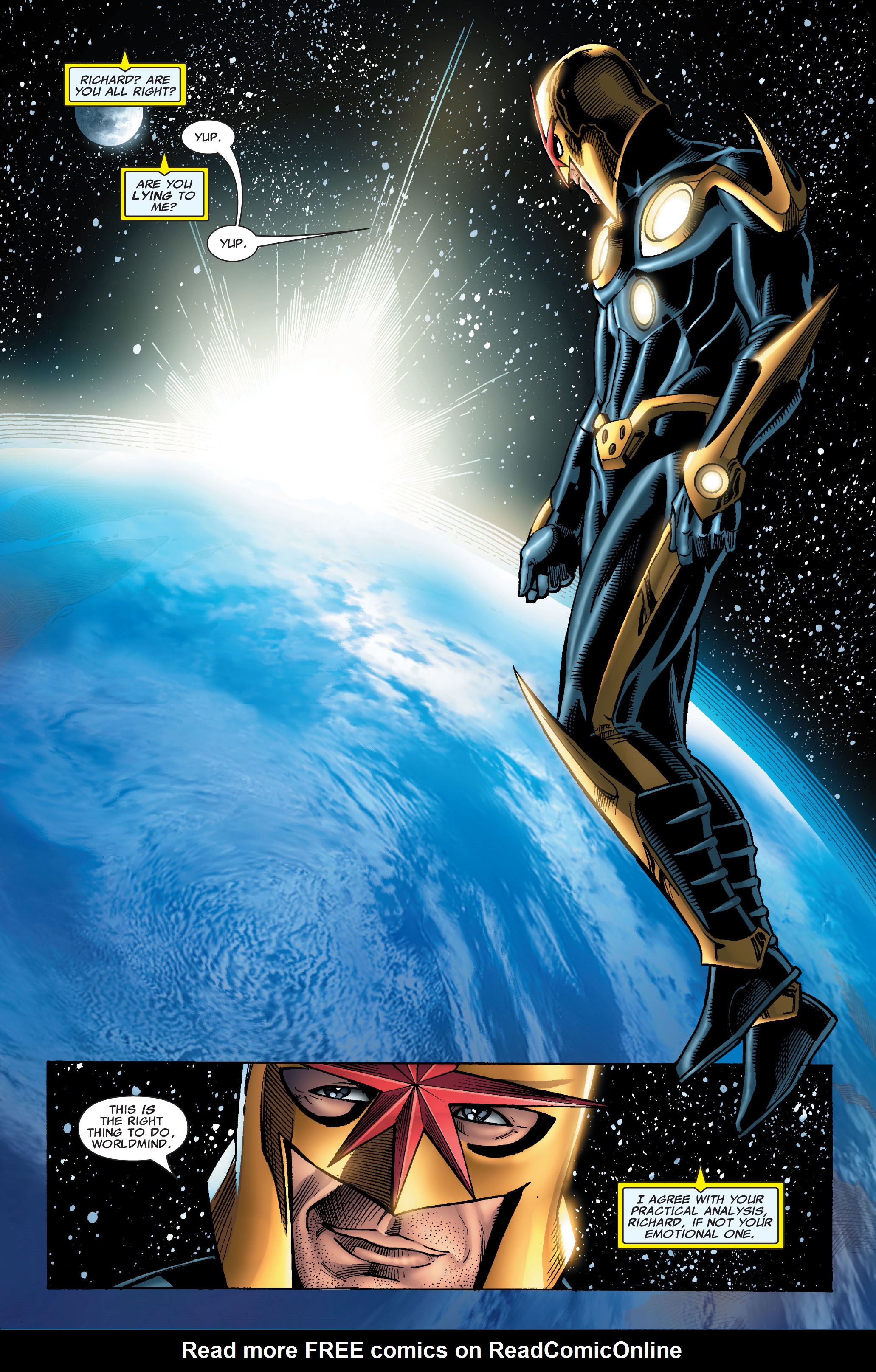 Read online Nova (2007) comic -  Issue # _TPB 1 (Part 1) - 72