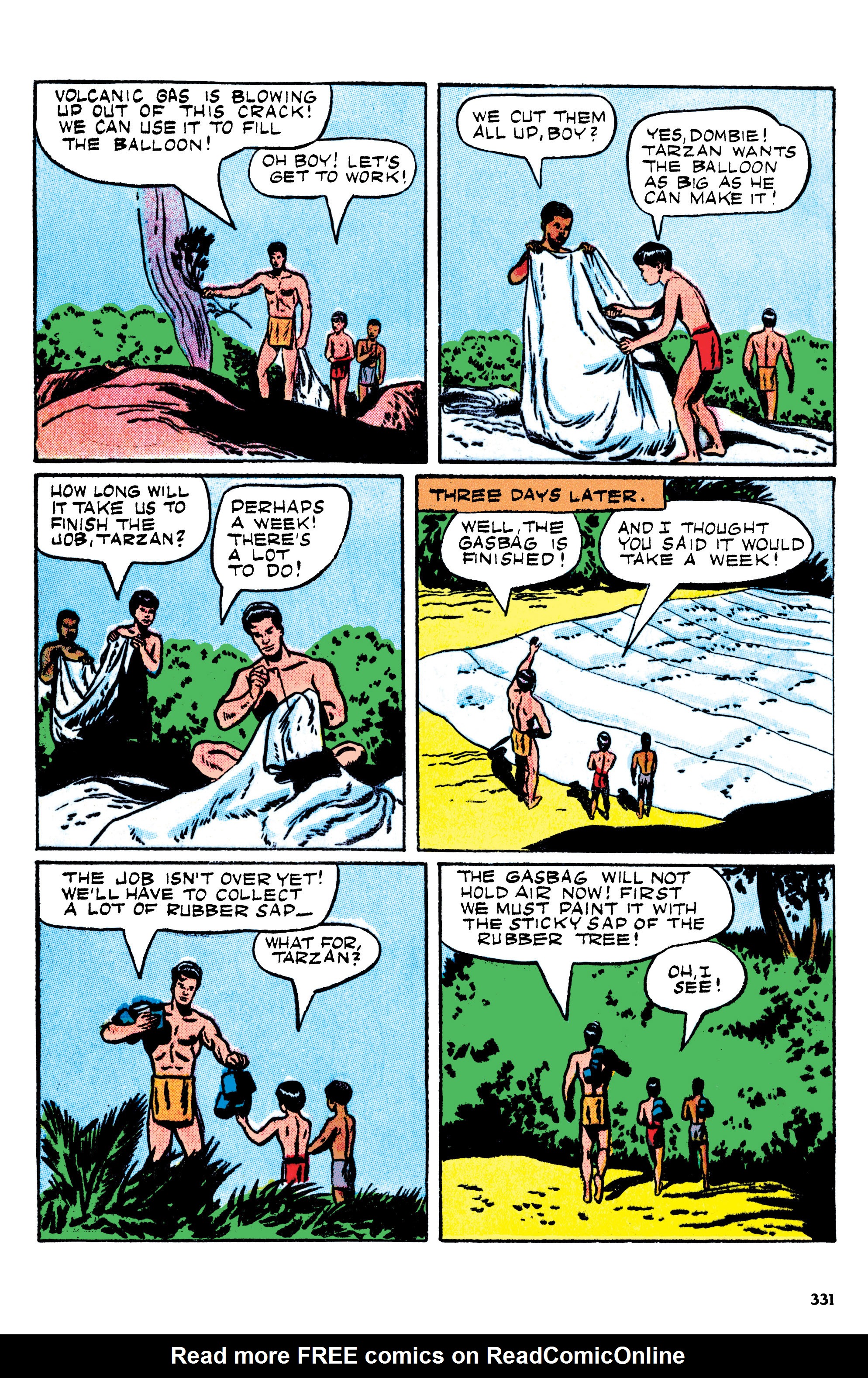 Read online Edgar Rice Burroughs Tarzan: The Jesse Marsh Years Omnibus comic -  Issue # TPB (Part 4) - 33