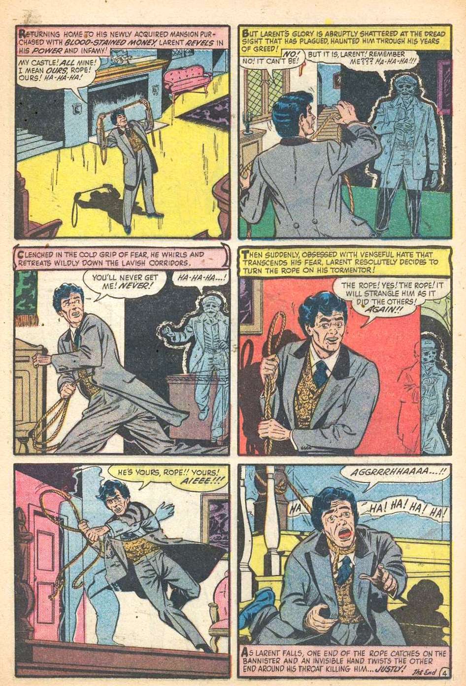 Read online Chamber of Chills (1951) comic -  Issue #9 - 16