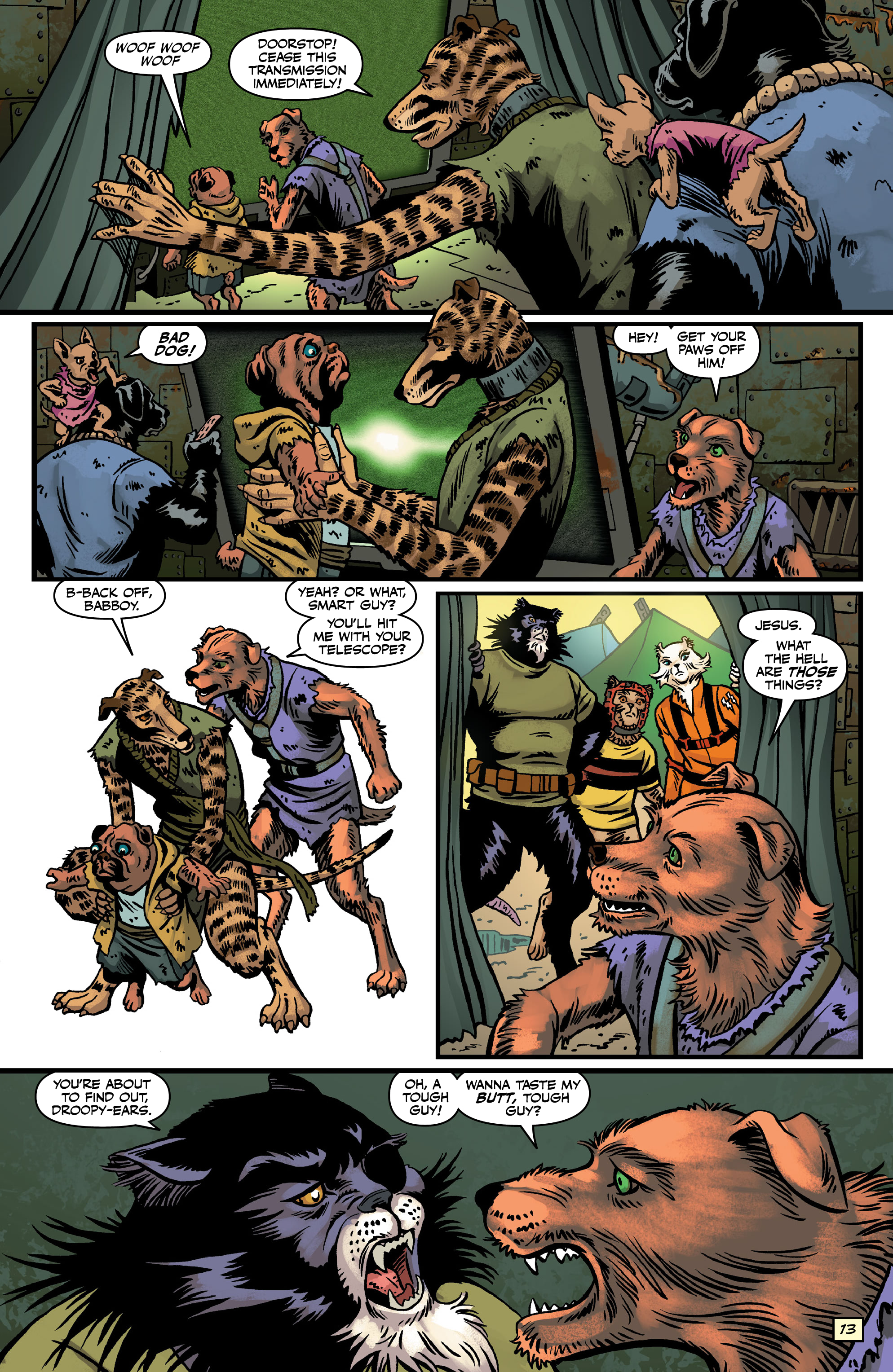 Read online Captain Ginger Season 2 comic -  Issue #3 - 14