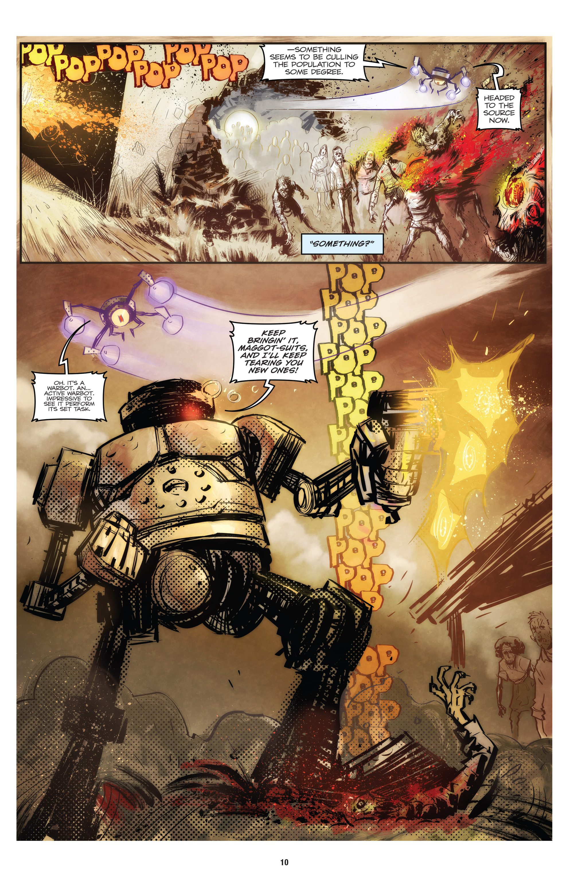 Read online Zombies vs Robots (2015) comic -  Issue #1 - 11