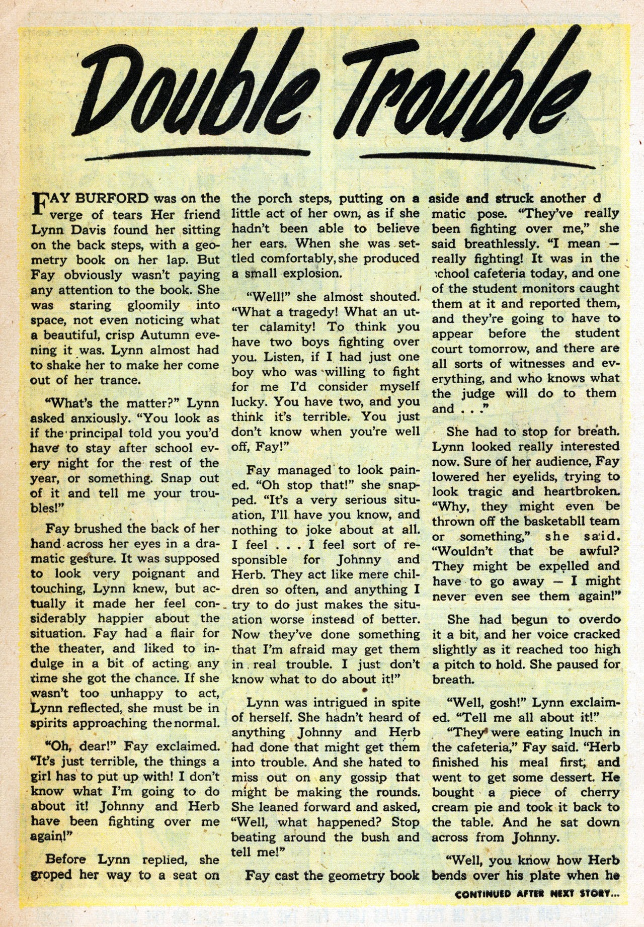 Read online Patsy and her Pals comic -  Issue #8 - 10