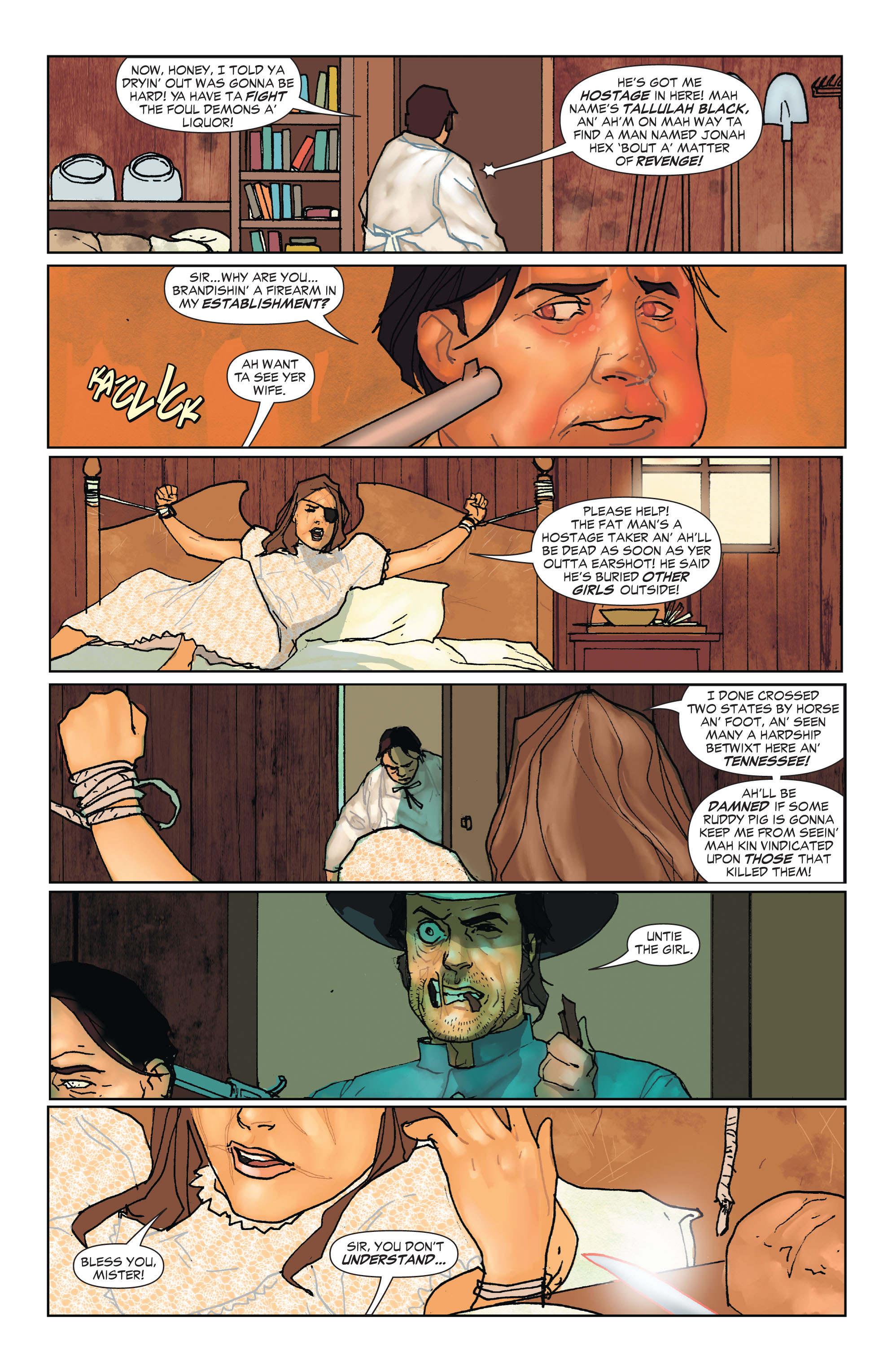 Read online Jonah Hex (2006) comic -  Issue #16 - 19