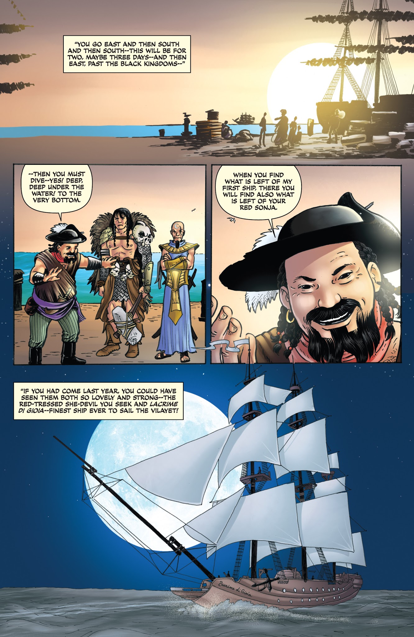 Read online Legends of Red Sonja comic -  Issue # TPB - 20