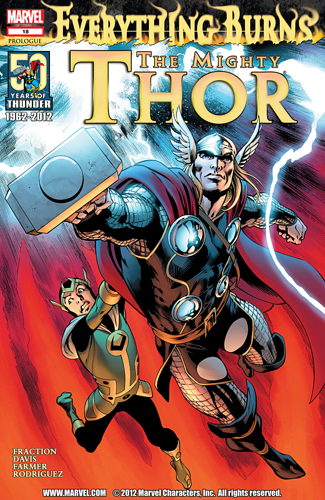 Read online The Mighty Thor (2011) comic -  Issue #18 - 1