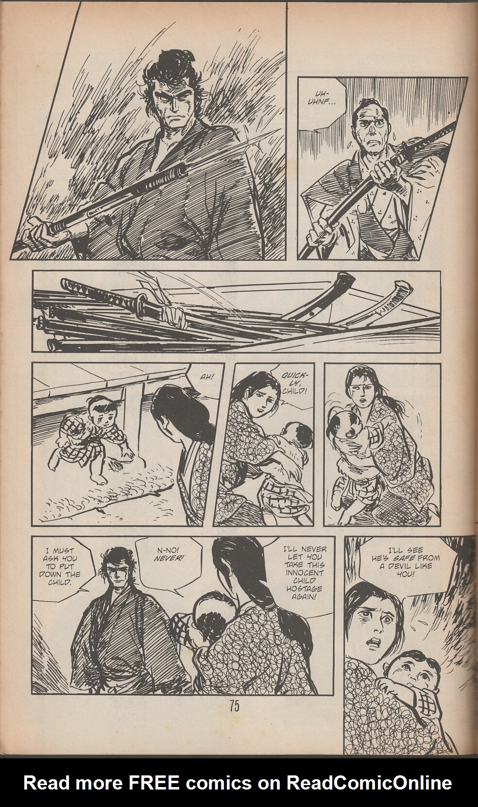 Read online Lone Wolf and Cub comic -  Issue #41 - 84