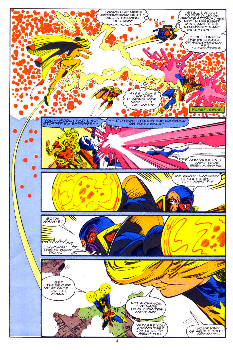 Read online Quasar comic -  Issue #29 - 4