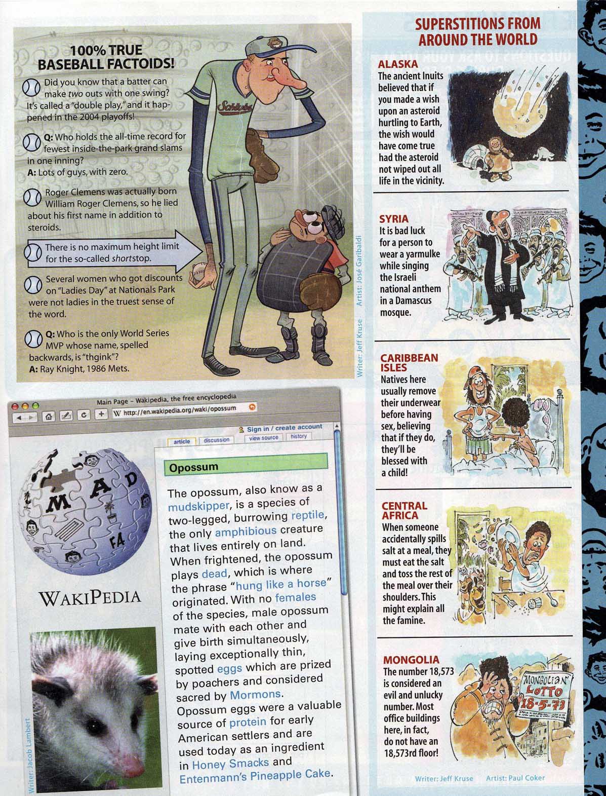 Read online MAD comic -  Issue #500 - 11