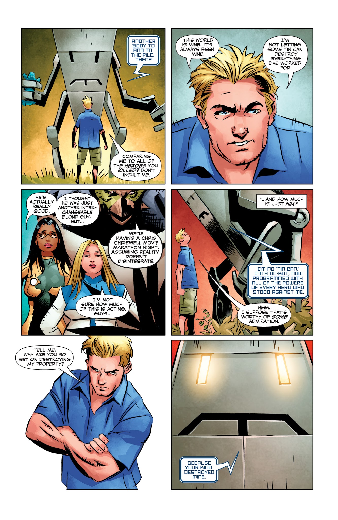 Read online Faith and the Future Force comic -  Issue #4 - 14