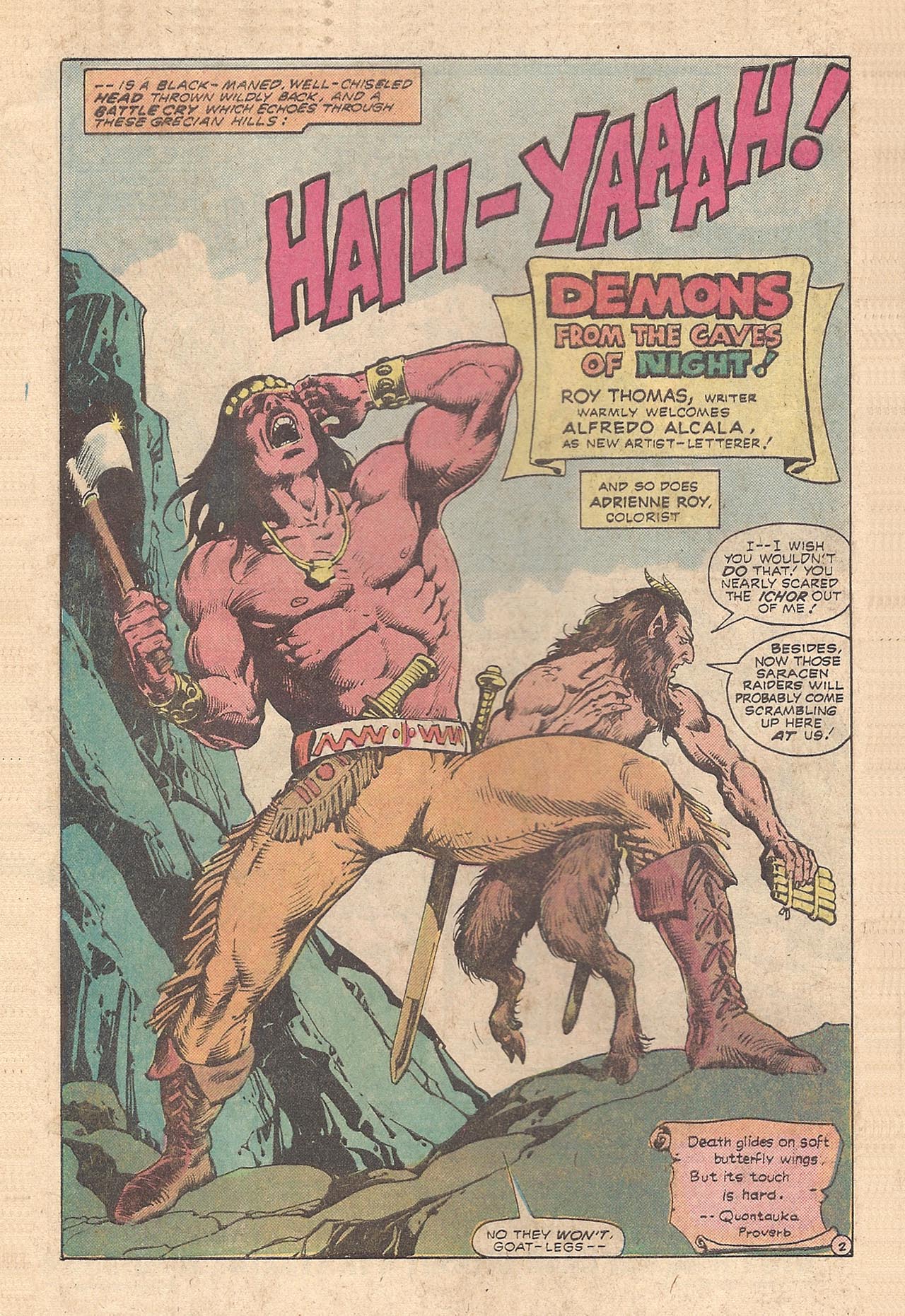 Read online Arak Son of Thunder comic -  Issue #13 - 4