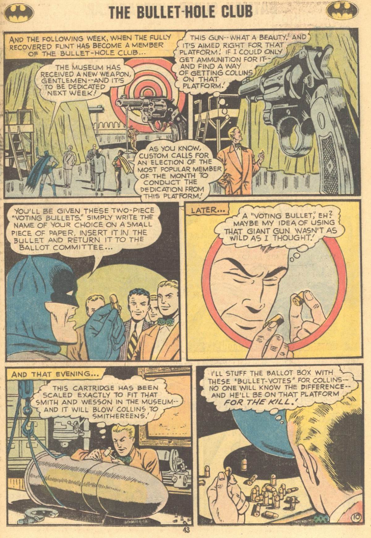 Read online Batman (1940) comic -  Issue #254 - 43