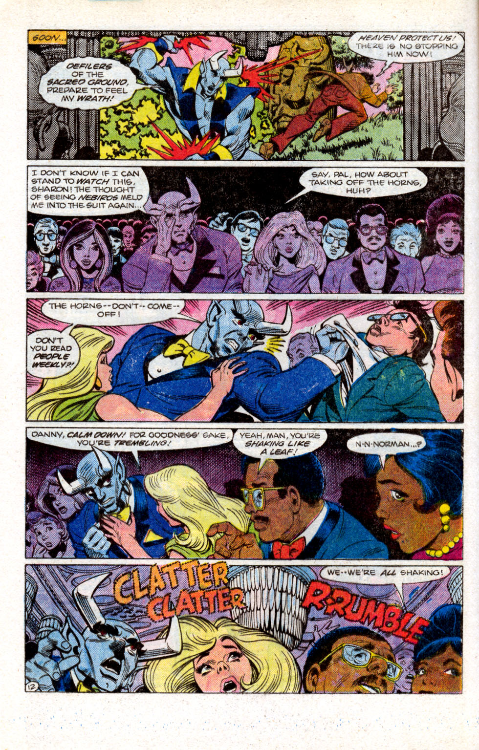 Read online Blue Devil comic -  Issue #12 - 13