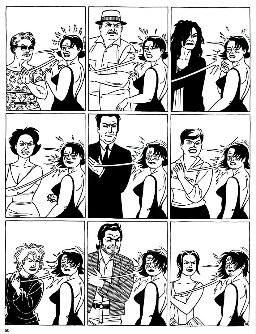 Read online Love and Rockets (1982) comic -  Issue #50 - 52