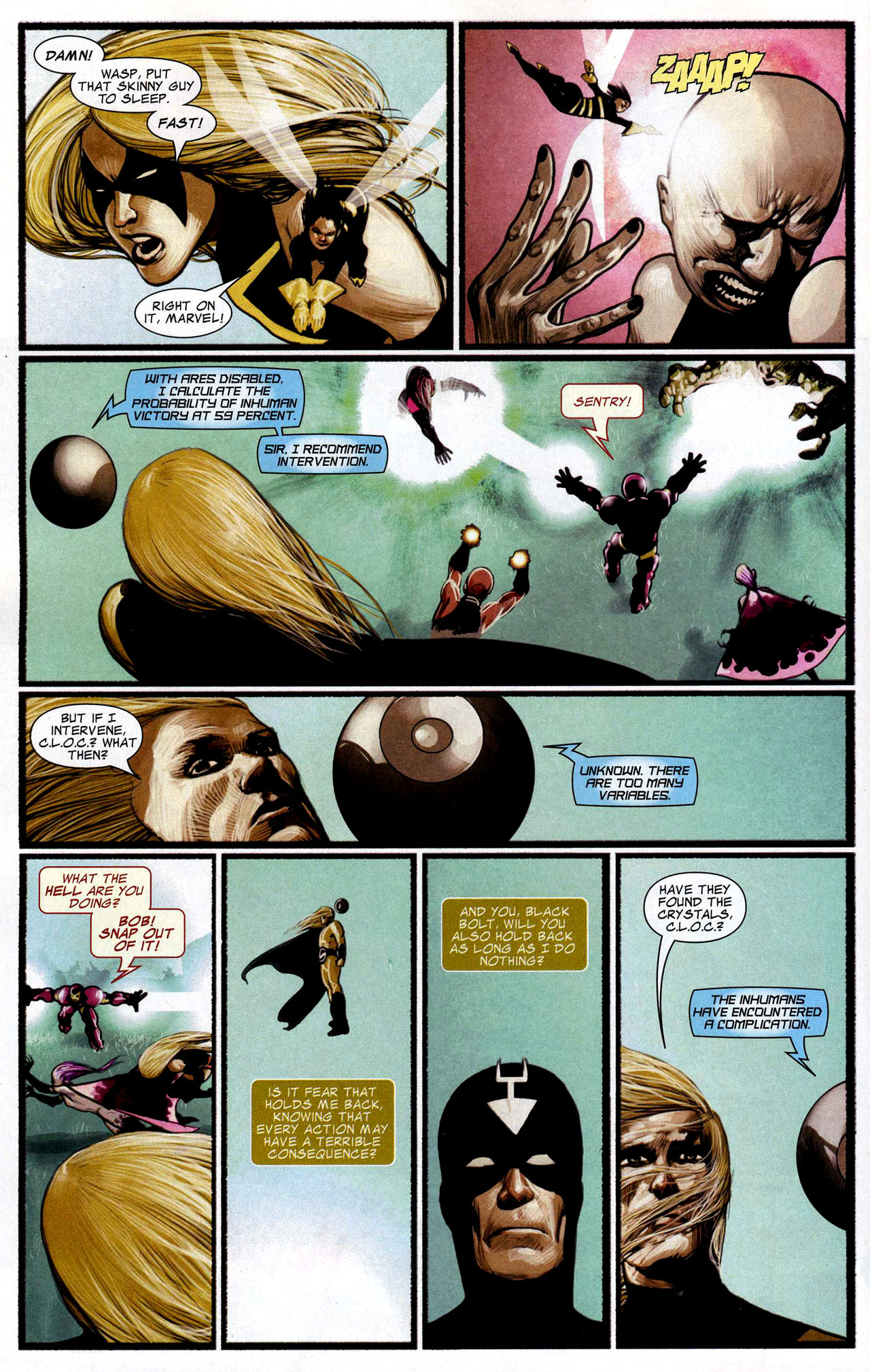 Read online Silent War comic -  Issue #5 - 10