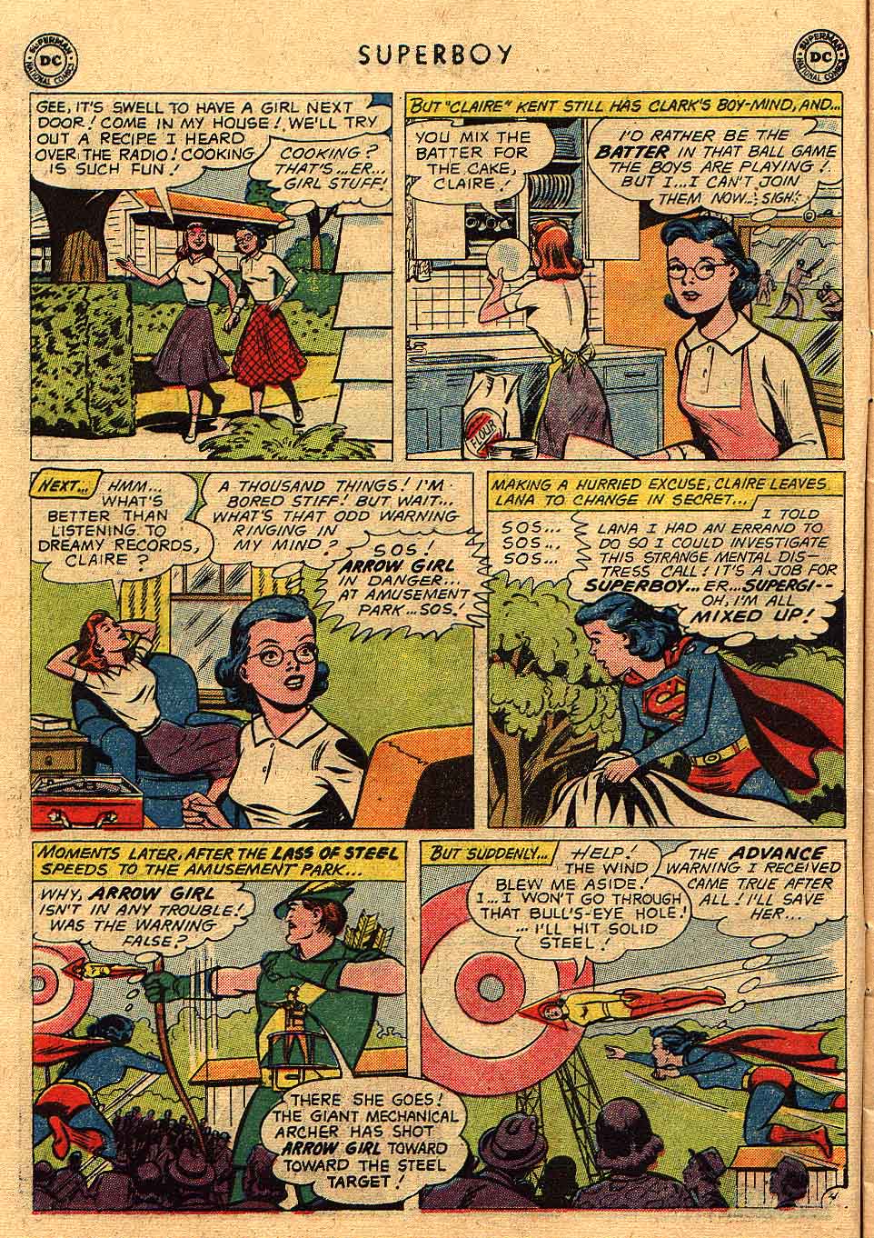Read online Superboy (1949) comic -  Issue #78 - 5