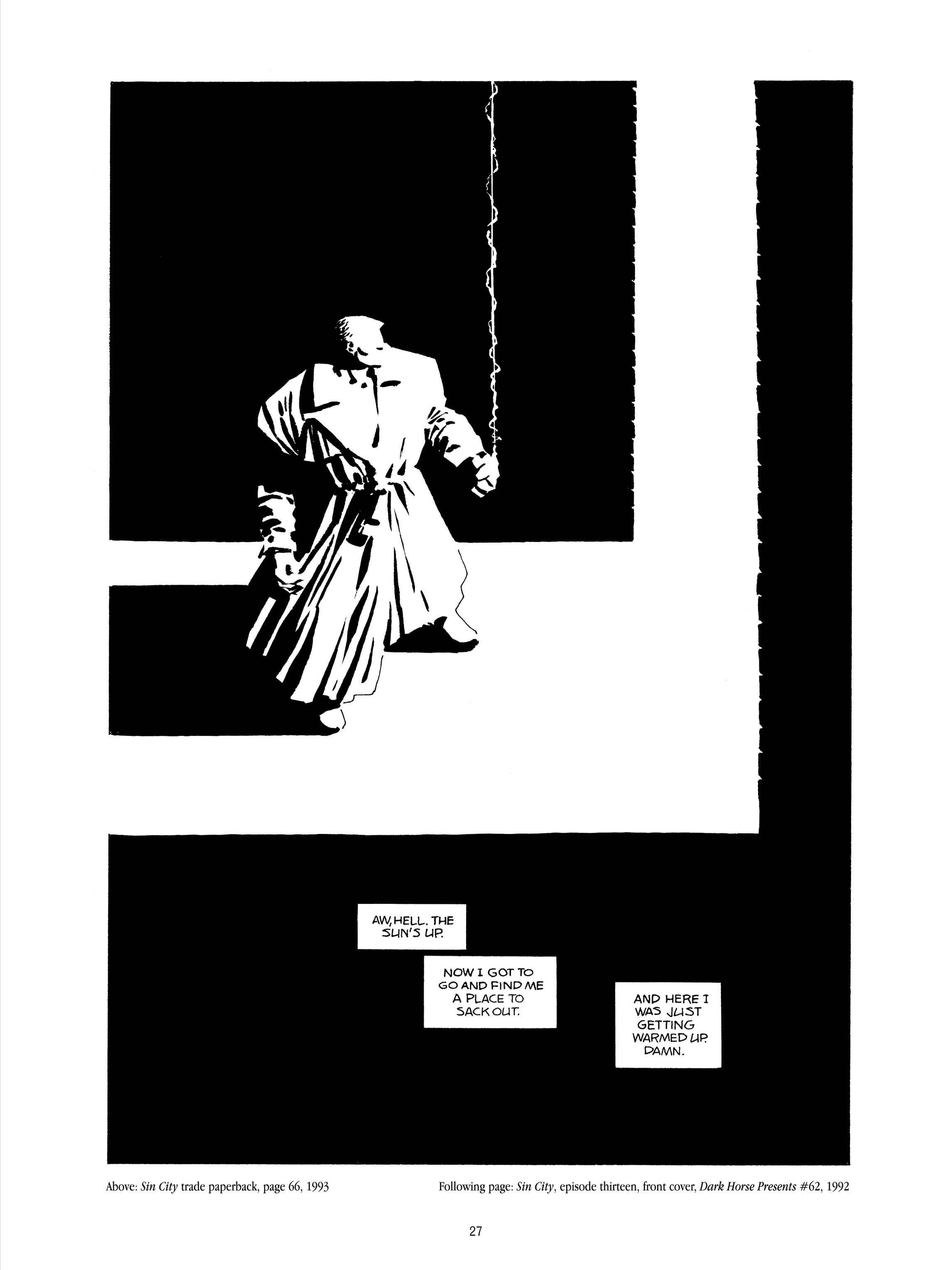 Read online Frank Miller: The Art of Sin City comic -  Issue # TPB - 30