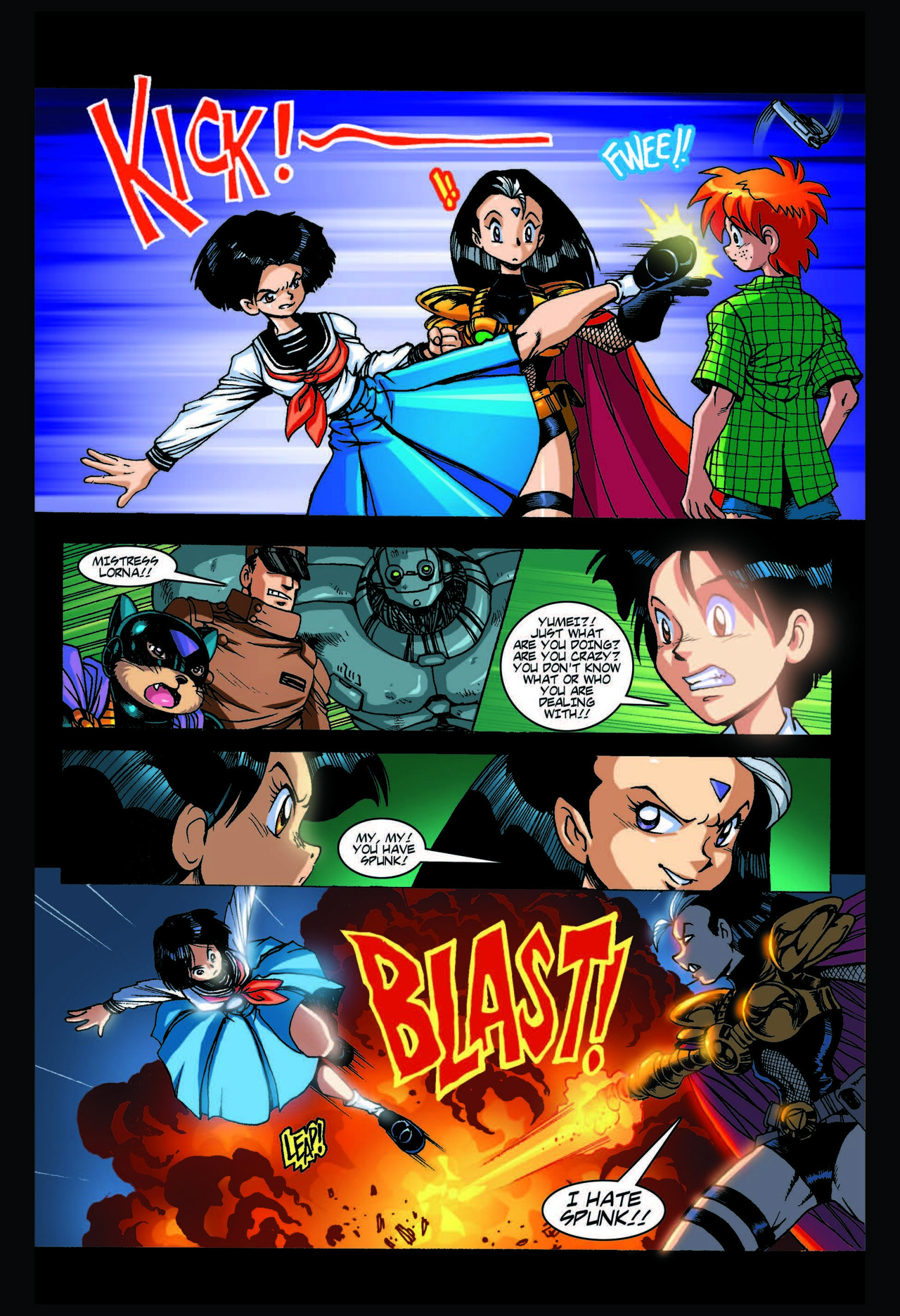 Read online Ninja High School Version 2 comic -  Issue #8 - 8